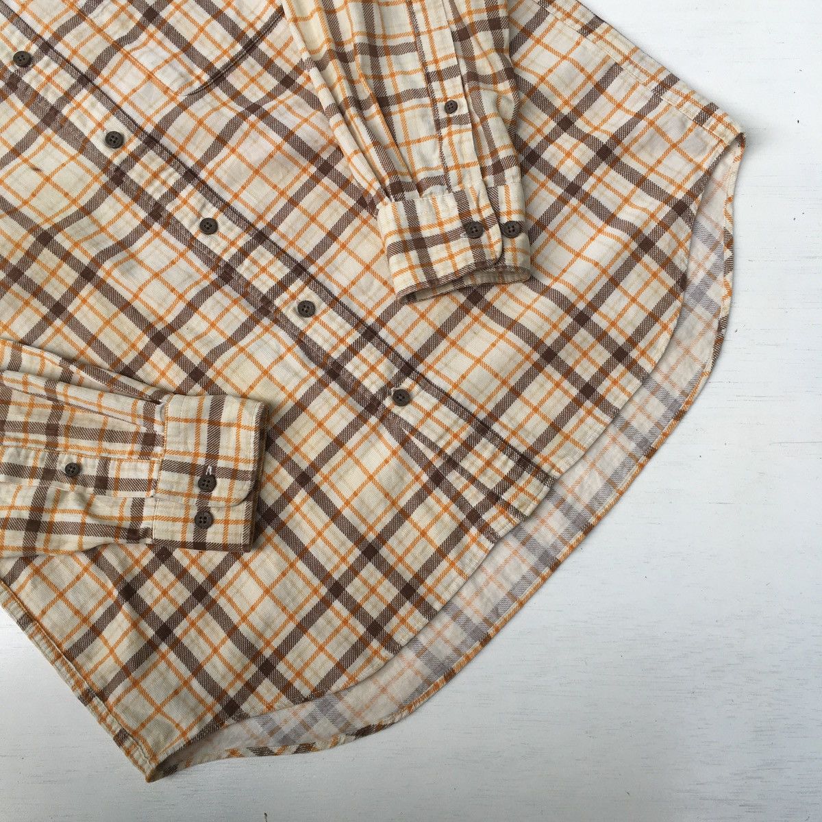 Flannel CROCODILE BUTTON DOWN FLANNEL SHIRT Size US M / EU 48-50 / 2 - 5 Thumbnail