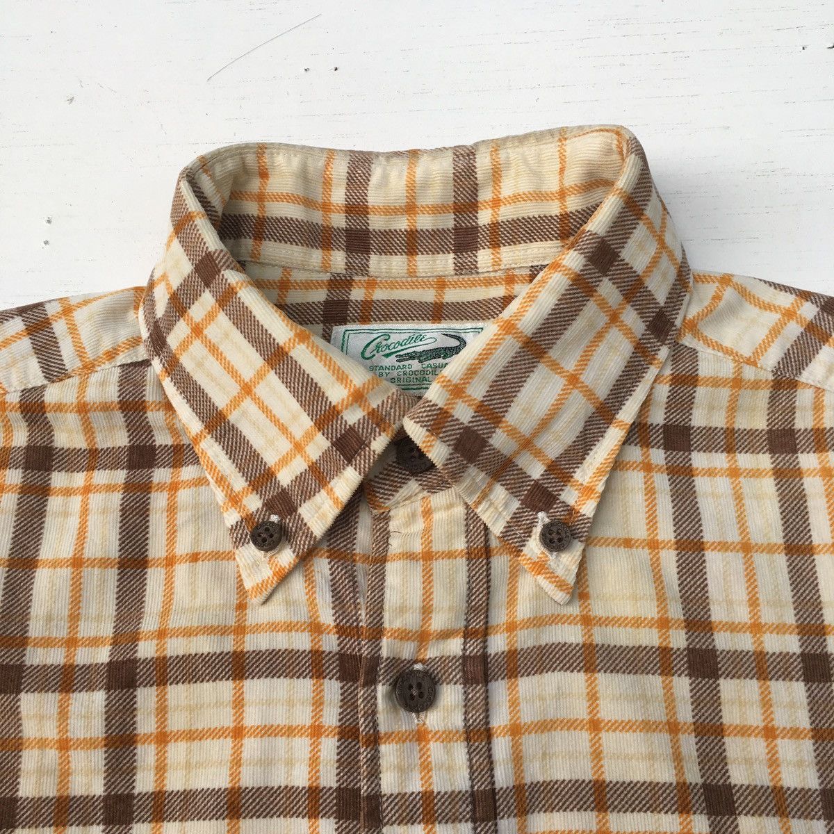 Flannel CROCODILE BUTTON DOWN FLANNEL SHIRT Size US M / EU 48-50 / 2 - 4 Thumbnail