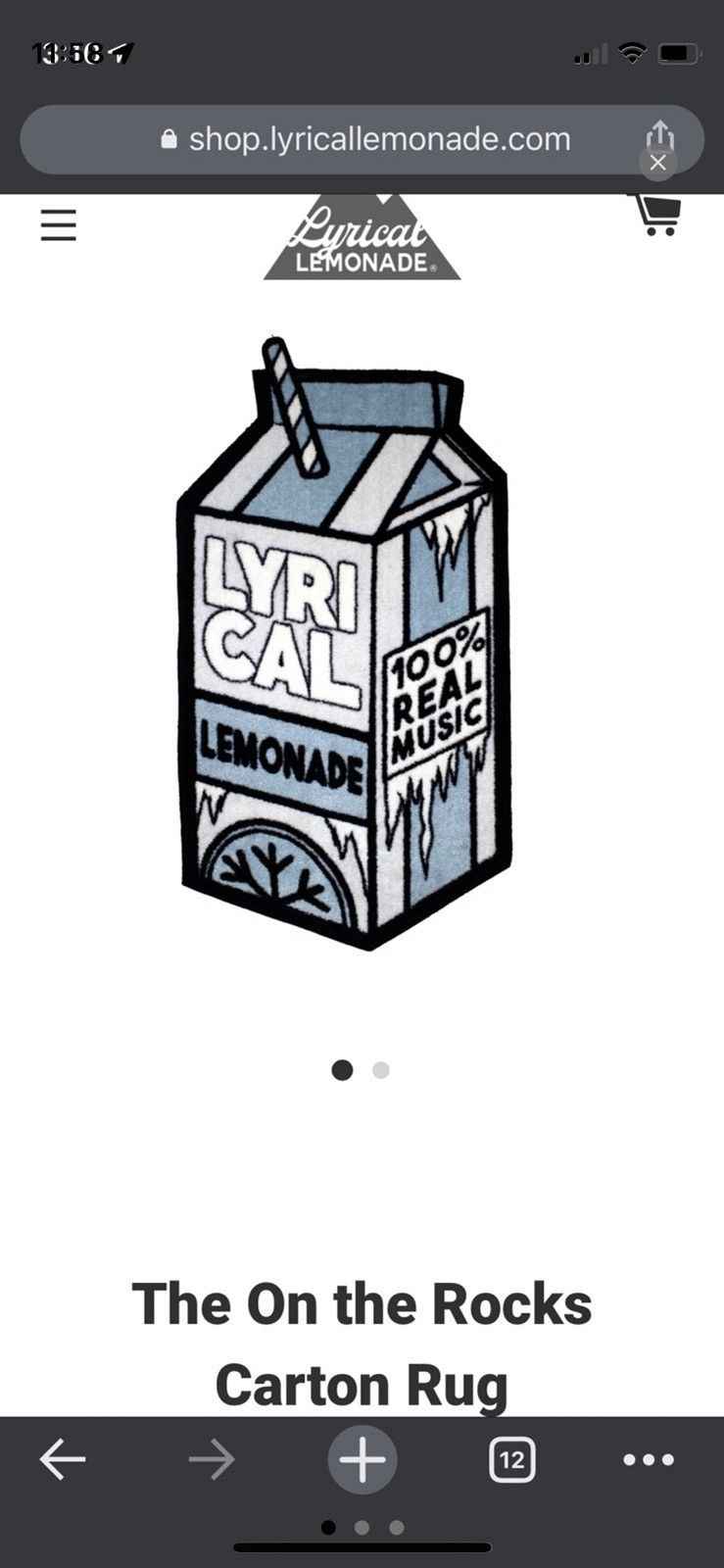 Lyrical Lemonade Lyrical Lemonade On The Rocks Carton Rug Size ONE SIZE - 1 Thumbnail