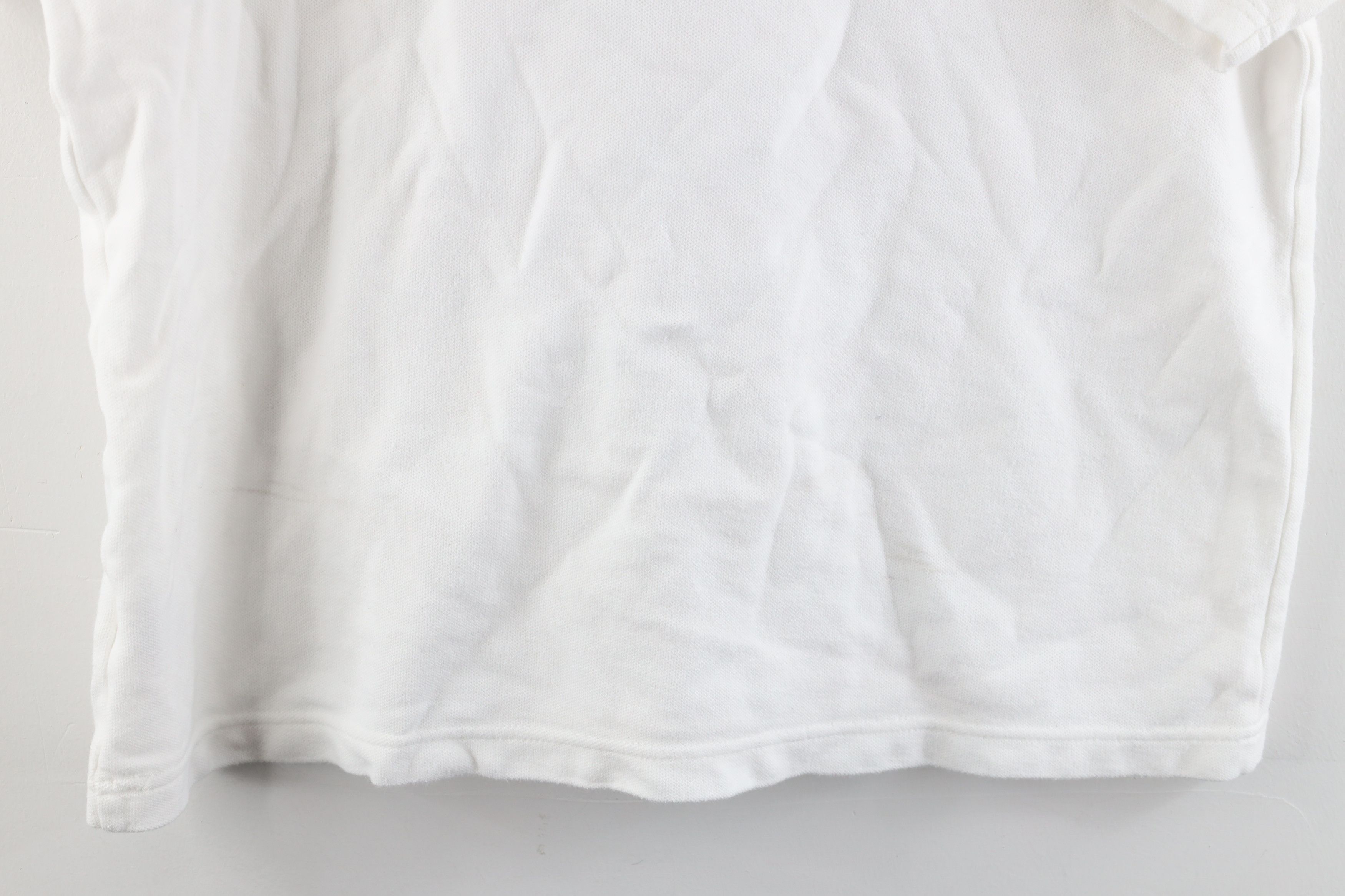 Nike × Vintage Vintage Nike Travis Scott Swoosh Boxy Fit Polo Shirt White Size US S / EU 44-46 / 1 - 10 Thumbnail