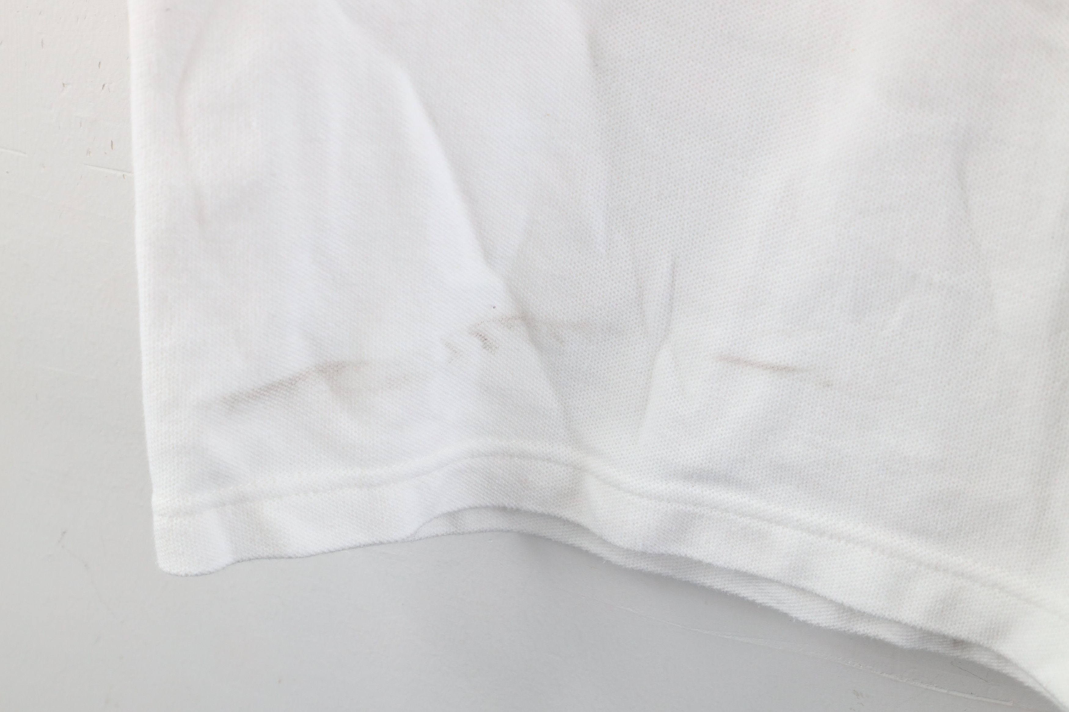 Nike × Vintage Vintage Nike Travis Scott Swoosh Boxy Fit Polo Shirt White Size US S / EU 44-46 / 1 - 4 Thumbnail