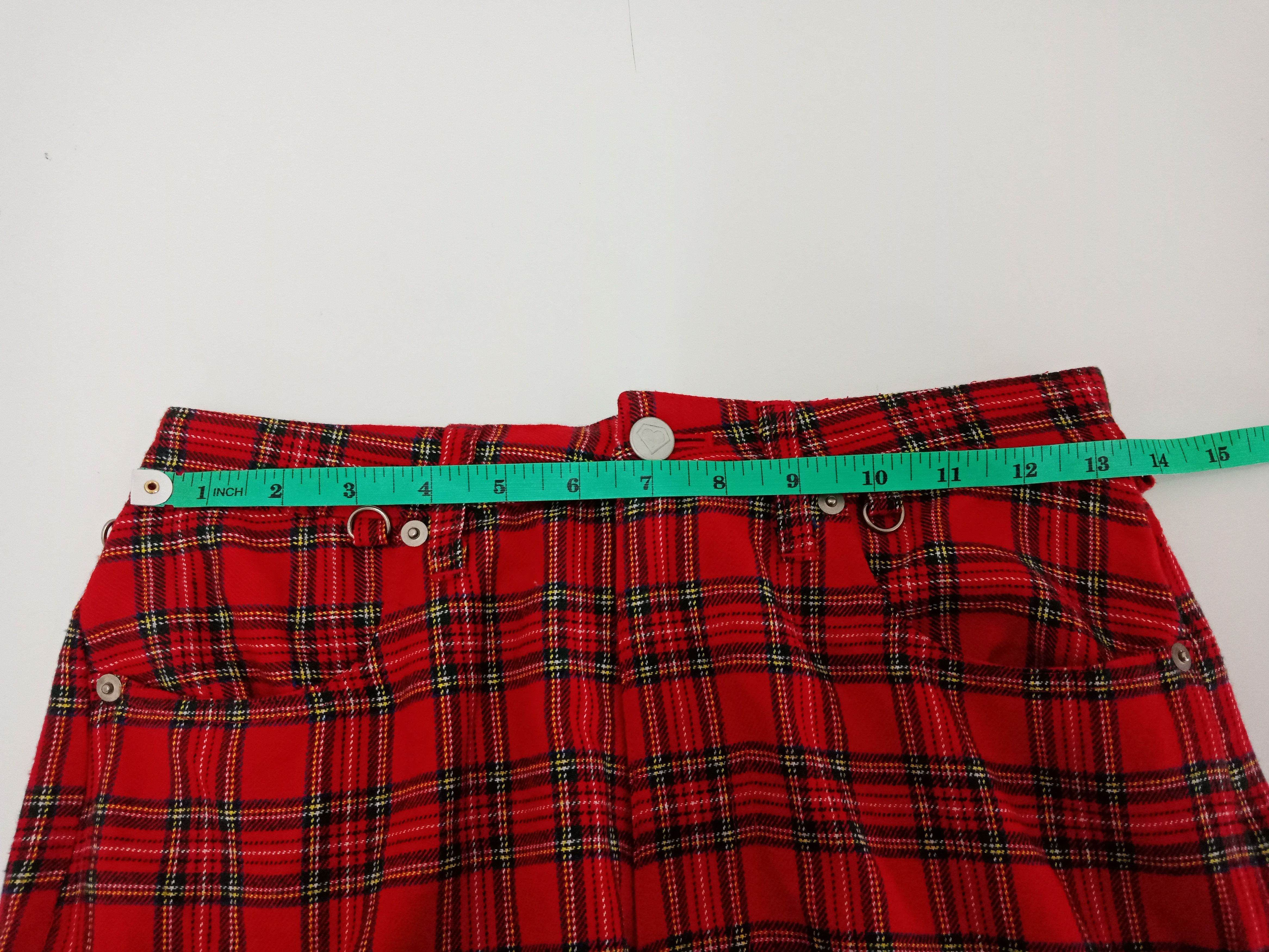 semanticdesign Superlover Checker Tartan Punk Bondage Pants Size US 27 - 10 Thumbnail