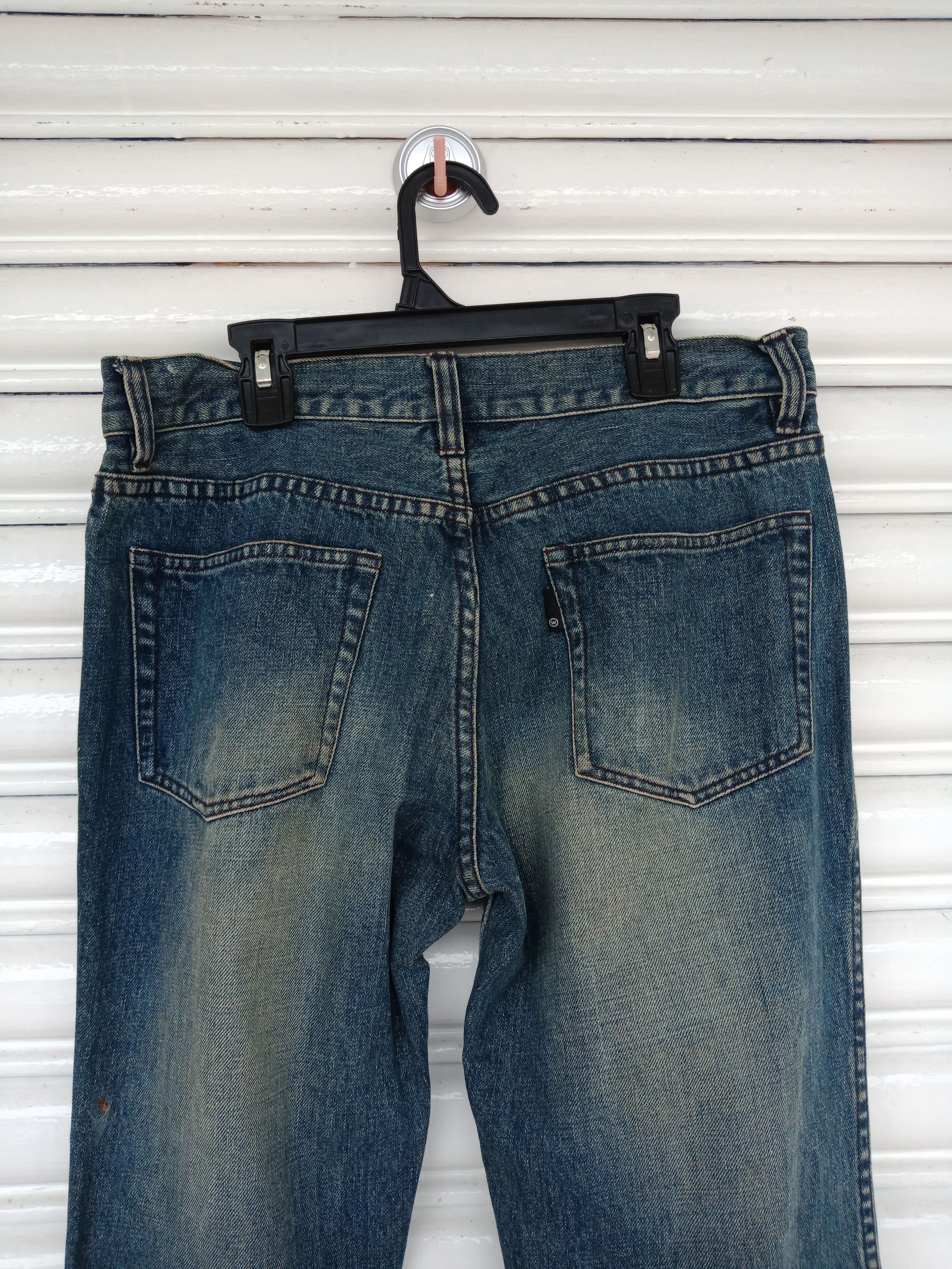 In The Attic World Wide Love Distressed Denim Size US 31 - 5 Thumbnail