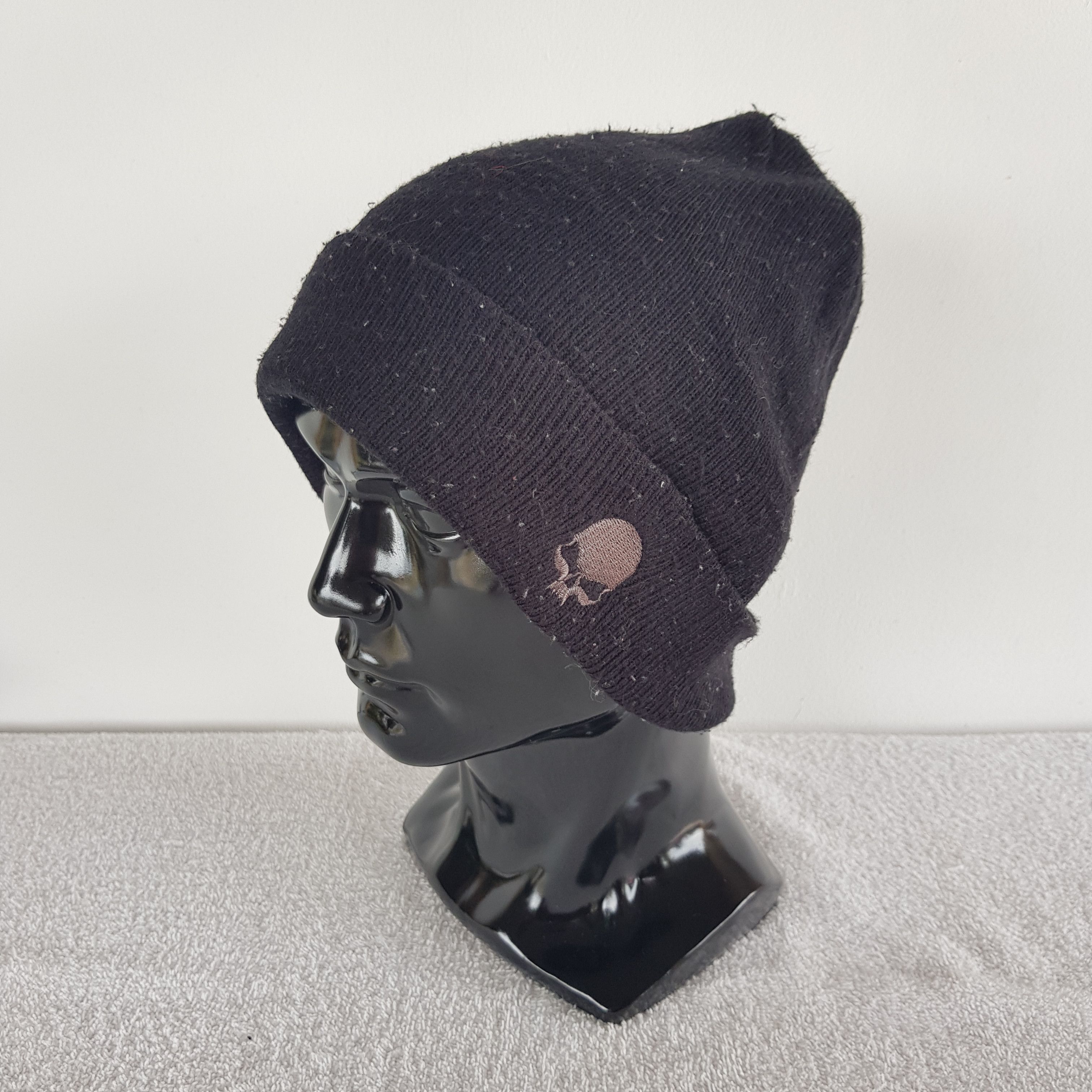 Japanese Brand × Vintage Japanese Skulls Beanie Snow Cap Skulls Hats - AC10033. Size ONE SIZE - 1 Thumbnail