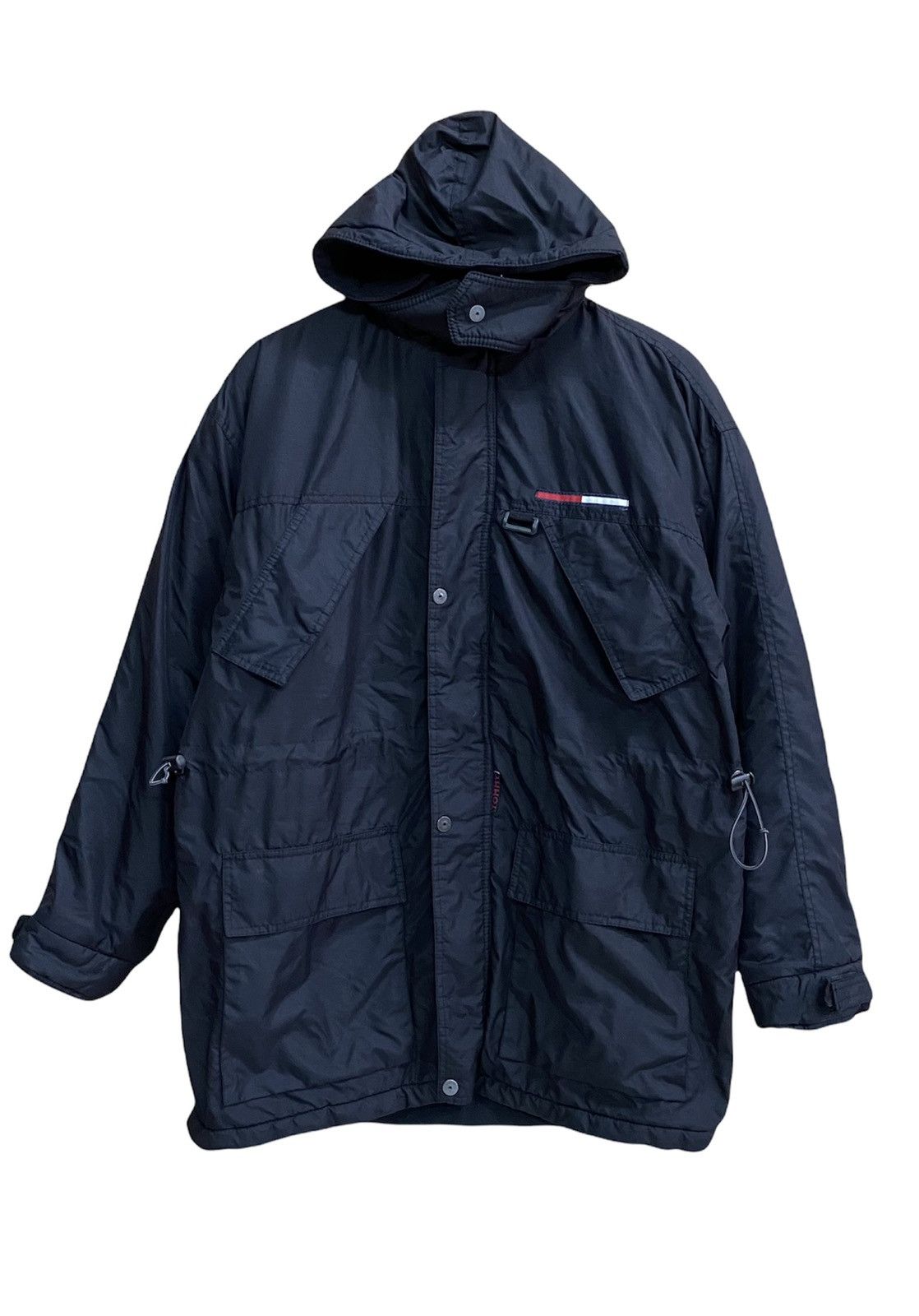 Tommy jeans black parkas jacket