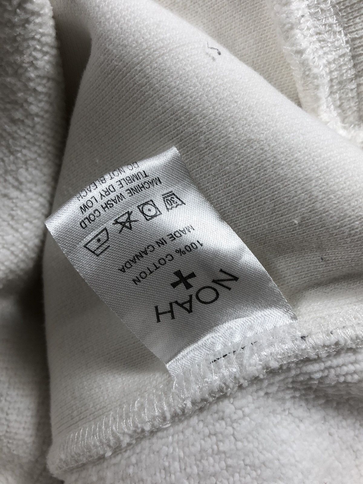 Noah Noah white hoodie size S Big Logo Size US S / EU 44-46 / 1 - 4 Thumbnail