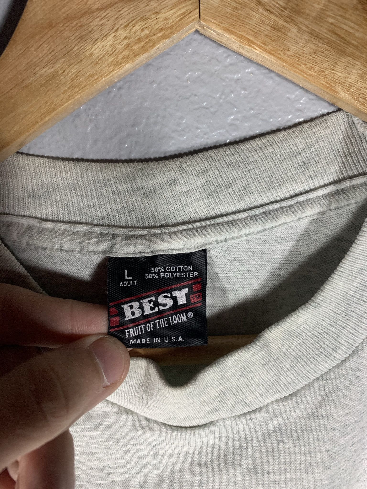 Fruit Of The Loom × Vintage Vintage 90s FOTL Duke Blue Devils NCAA College Gray Shirt M Size US M / EU 48-50 / 2 - 7 Thumbnail