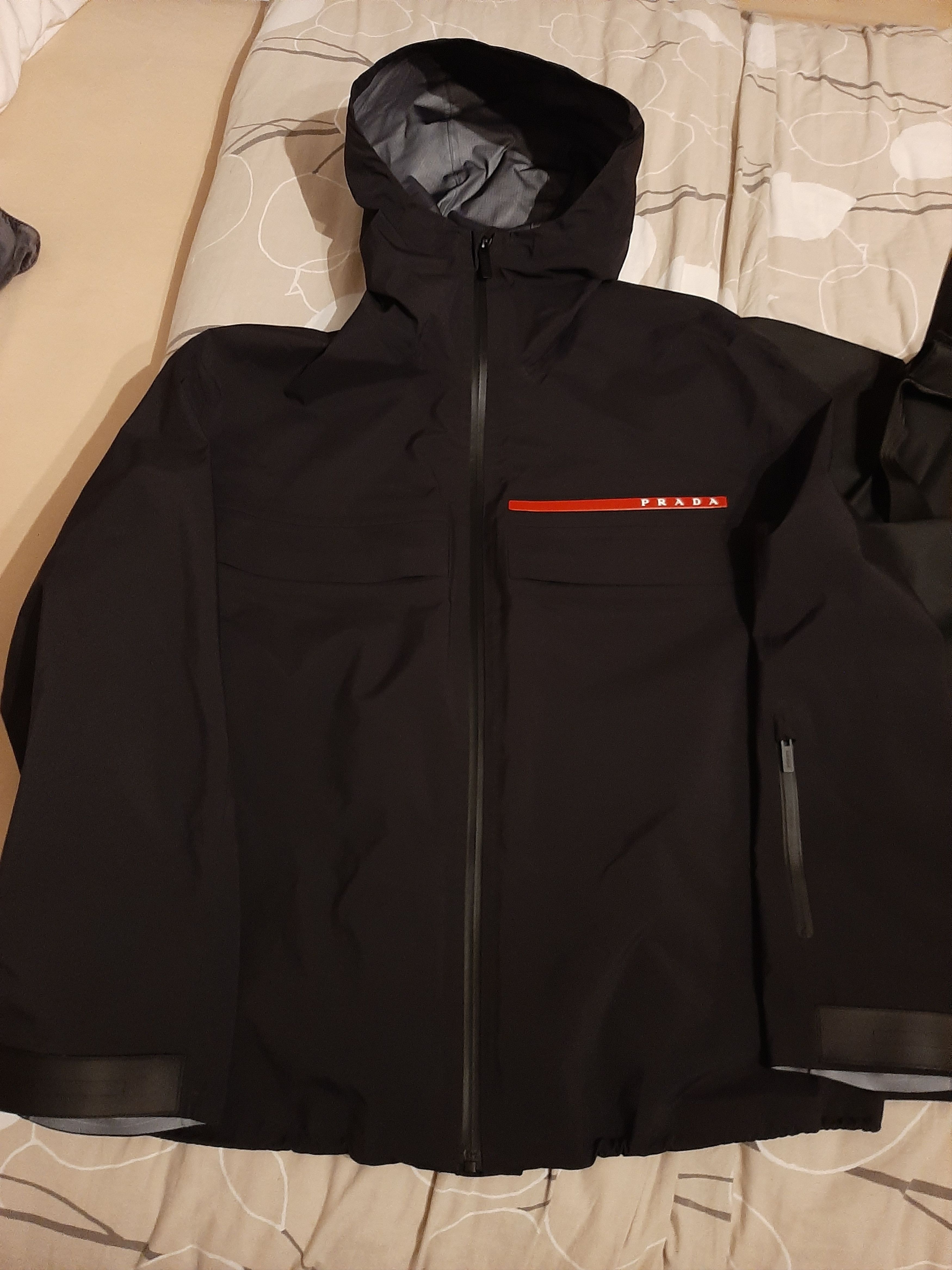 Prada Linea Rossa Tech Sport Nylon Jacket — CONSUMED