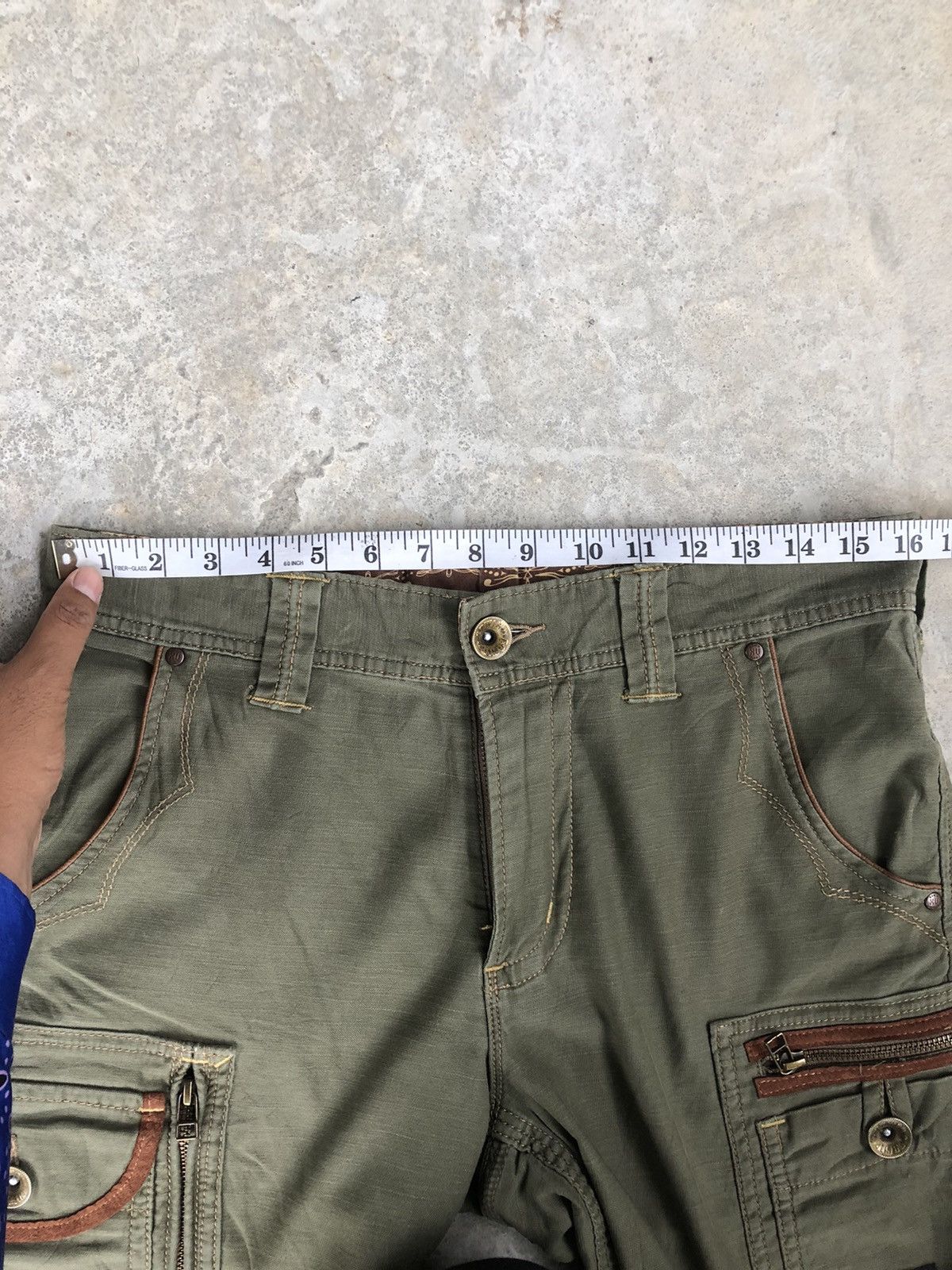 Seditionaries Edwin Cargo Pants Tactical Multipocket green Size US 32 / EU 48 - 13 Thumbnail