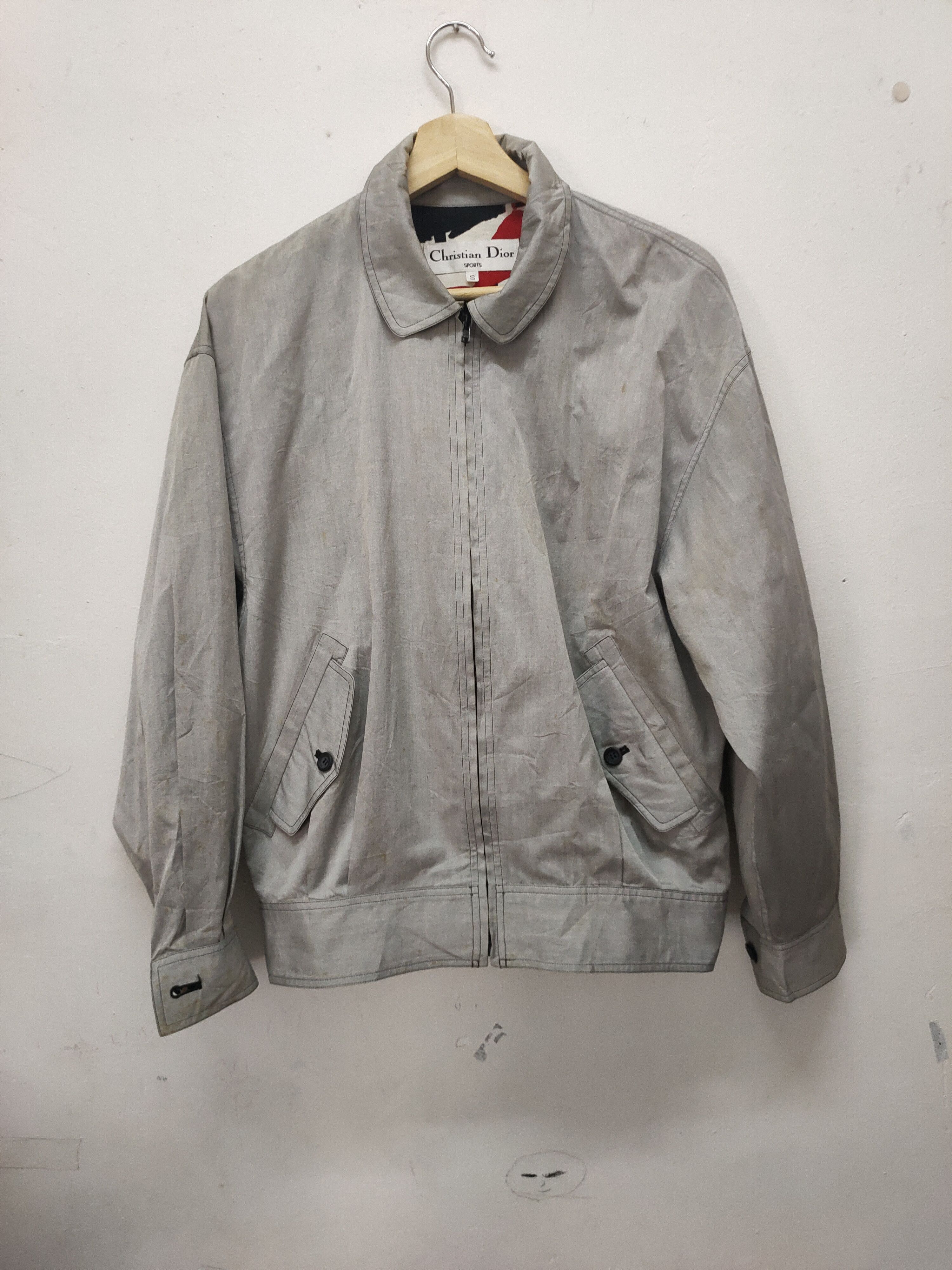 Christian Dior Monsieur Christian Dior sports beige vintage zip jacket Size US S / EU 44-46 / 1 - 13 Thumbnail