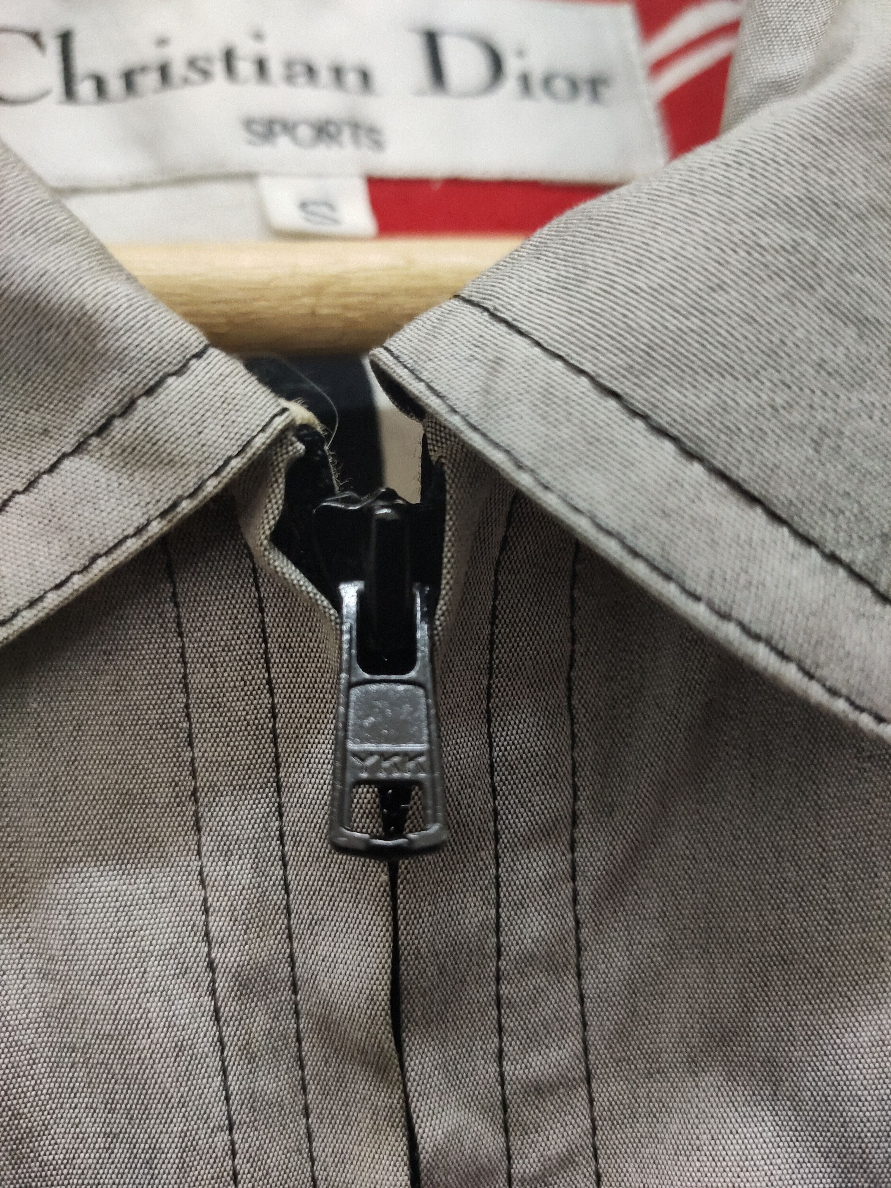 Christian Dior Monsieur Christian Dior sports beige vintage zip jacket Size US S / EU 44-46 / 1 - 11 Thumbnail