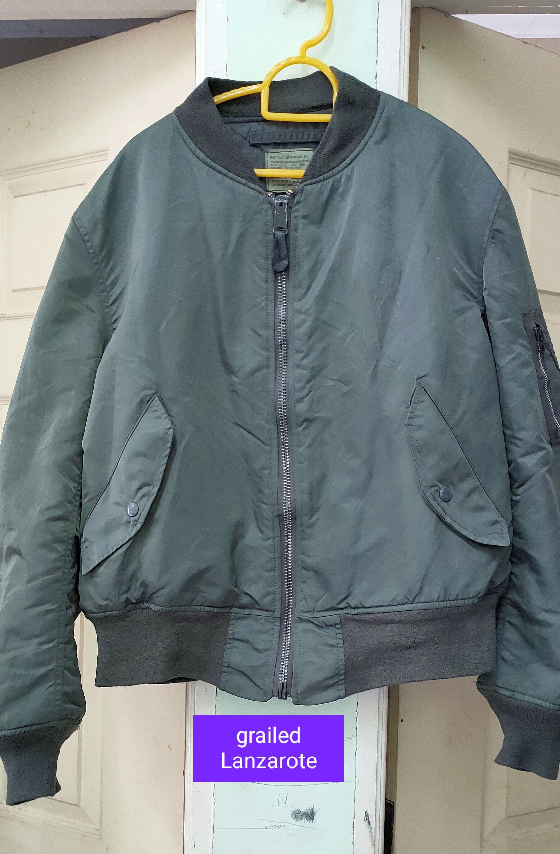 Alpha Industries Alpha industries USA vintage zip jacket pocket army Size US L / EU 52-54 / 3 - 1 Thumbnail