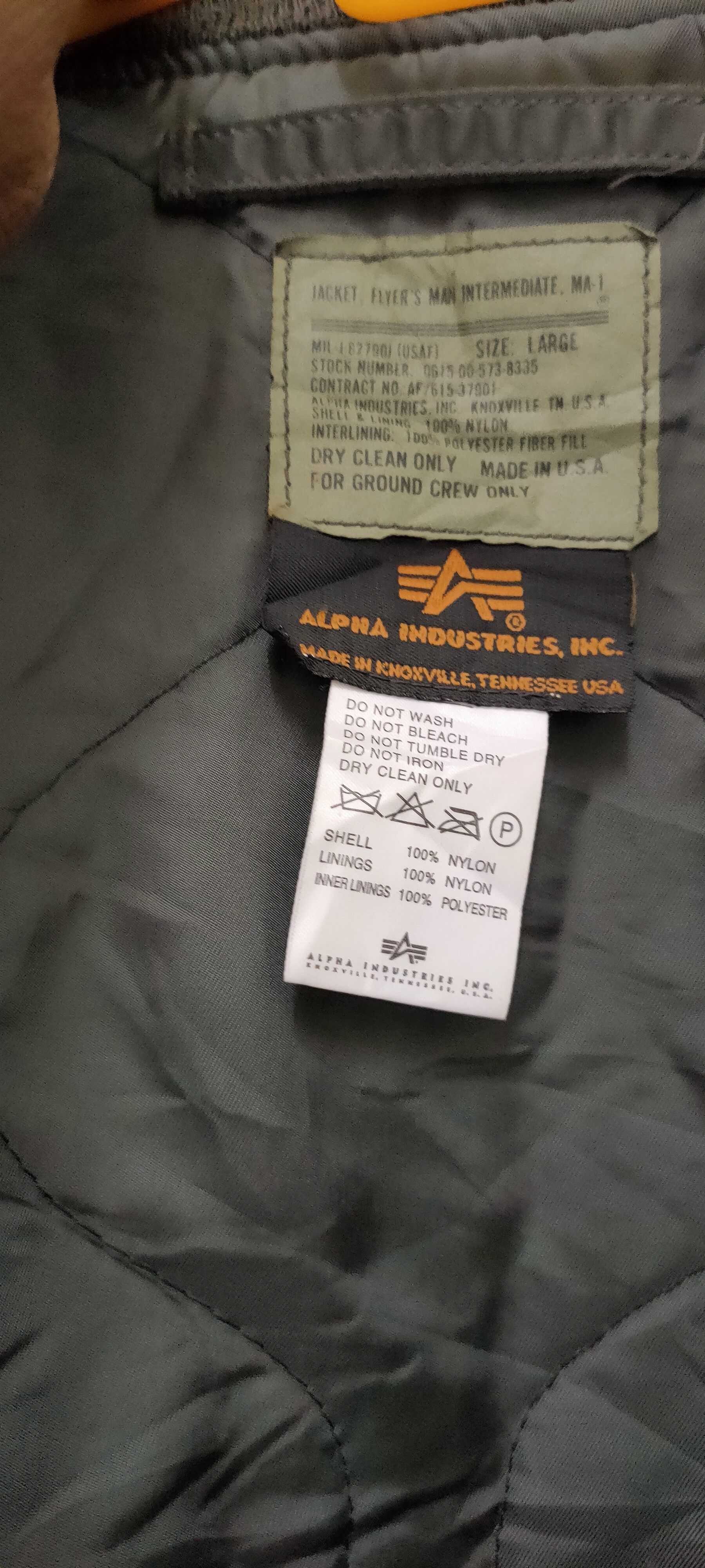 Alpha Industries Alpha industries USA vintage zip jacket pocket army Size US L / EU 52-54 / 3 - 6 Thumbnail