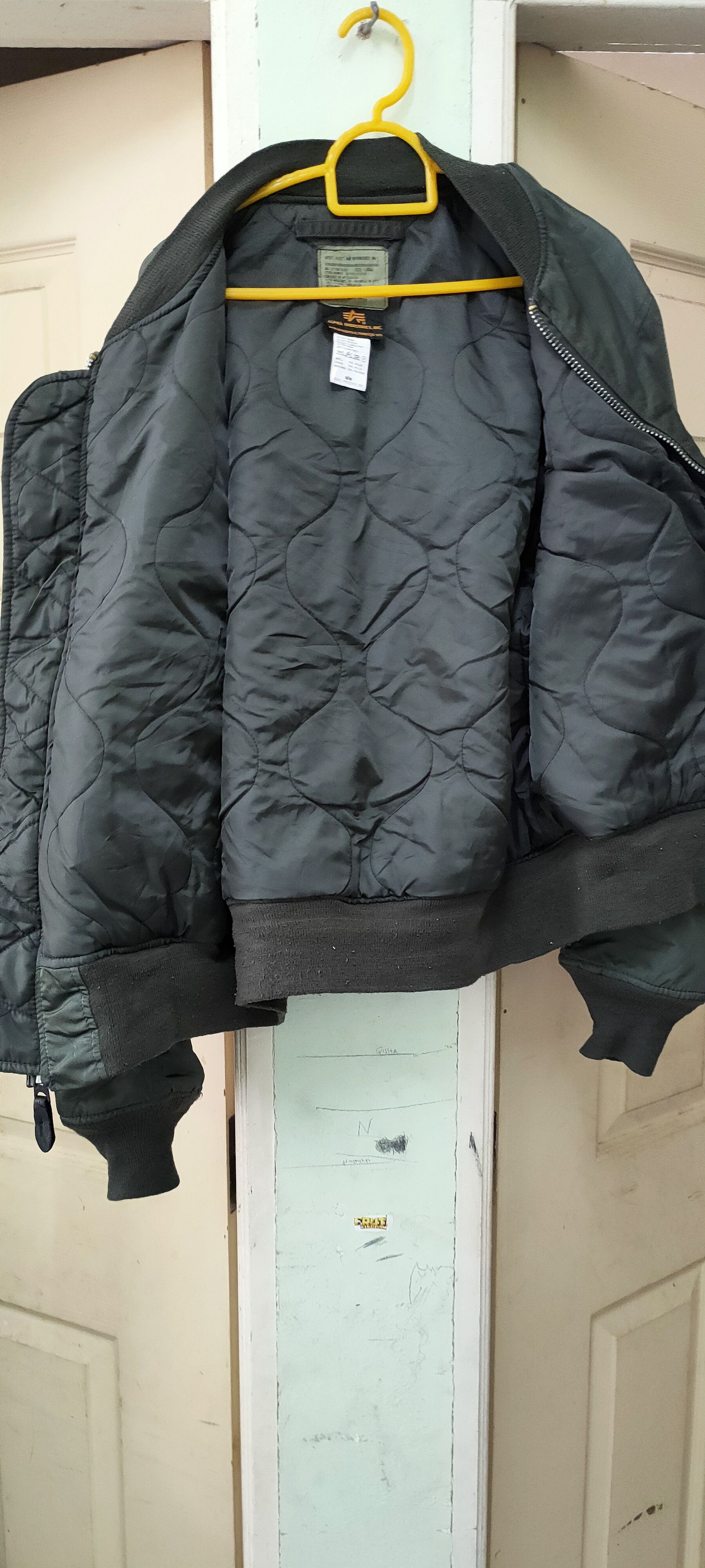 Alpha Industries Alpha industries USA vintage zip jacket pocket army Size US L / EU 52-54 / 3 - 3 Thumbnail