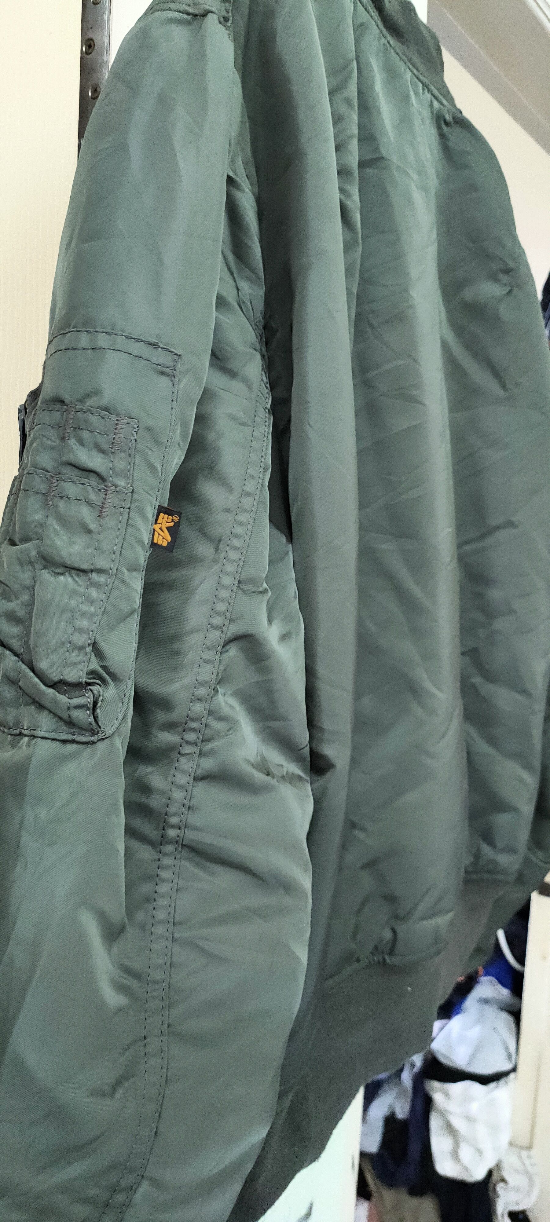 Alpha Industries Alpha industries USA vintage zip jacket pocket army Size US L / EU 52-54 / 3 - 8 Thumbnail