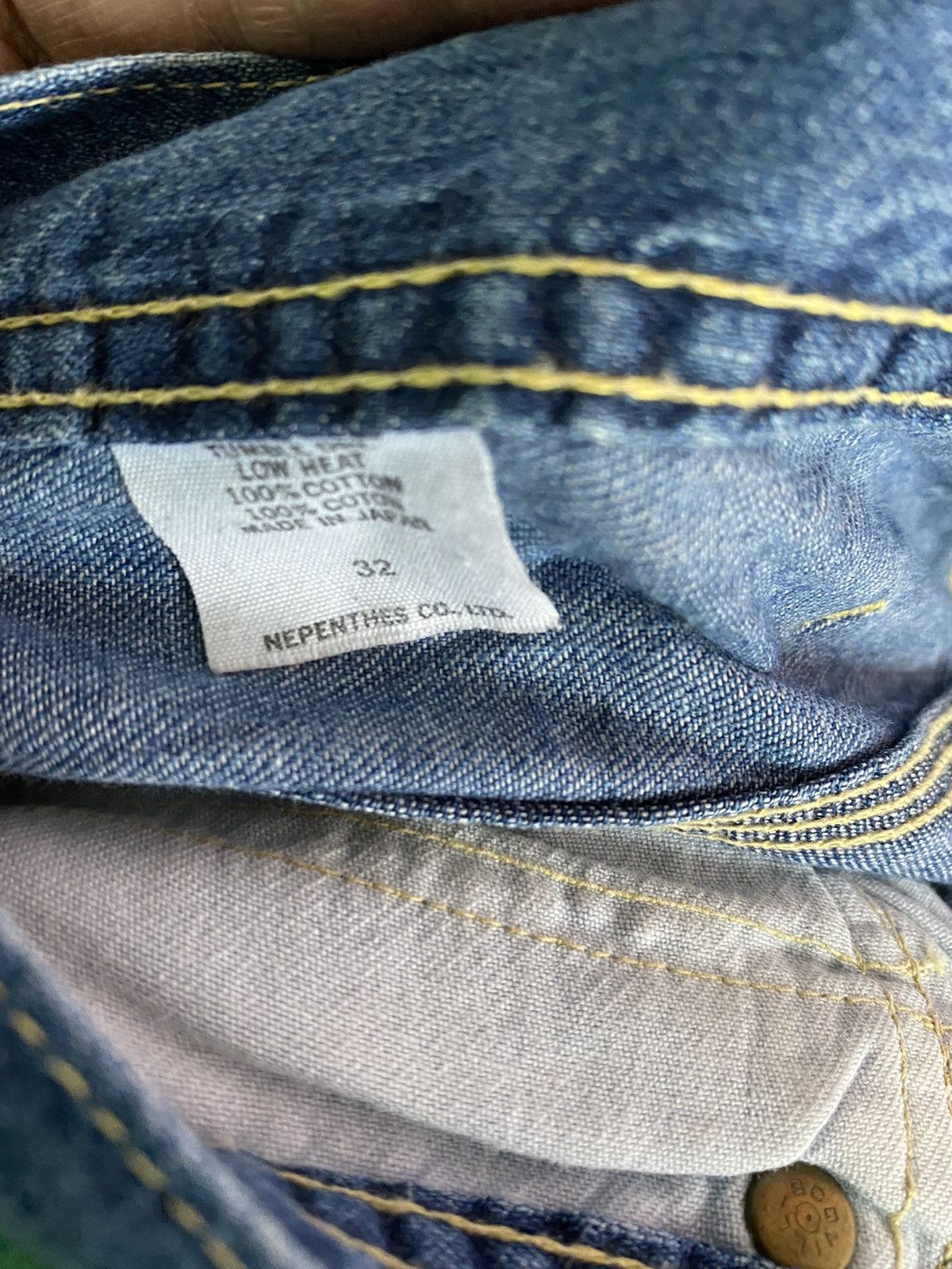 Needles HOGGS NEPHENTES CARPENTER JEANS Size US 30 / EU 46 - 5 Thumbnail