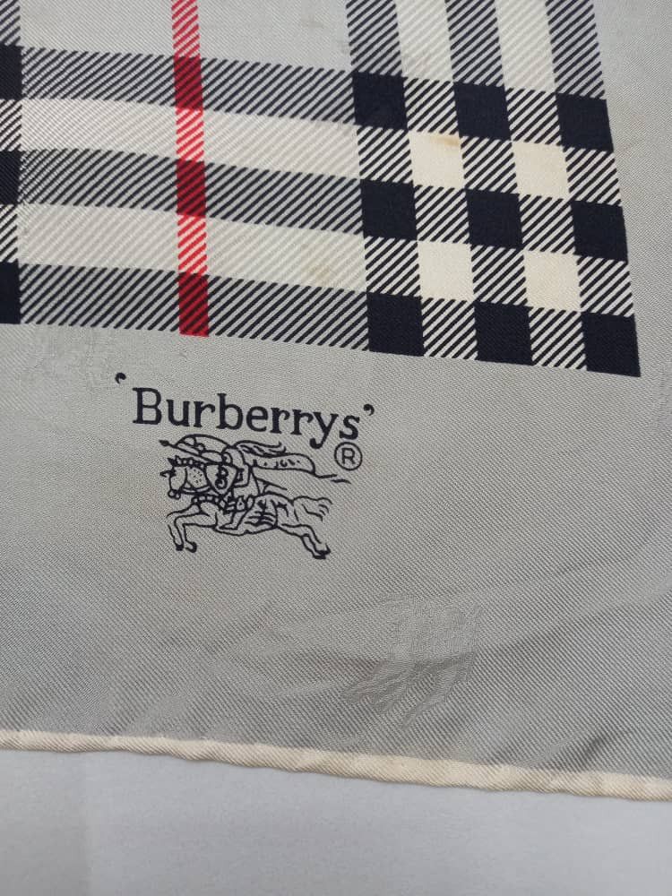 Burberry Prorsum Vintage Burberry Prorsum Silk Scarf Size ONE SIZE - 8 Thumbnail