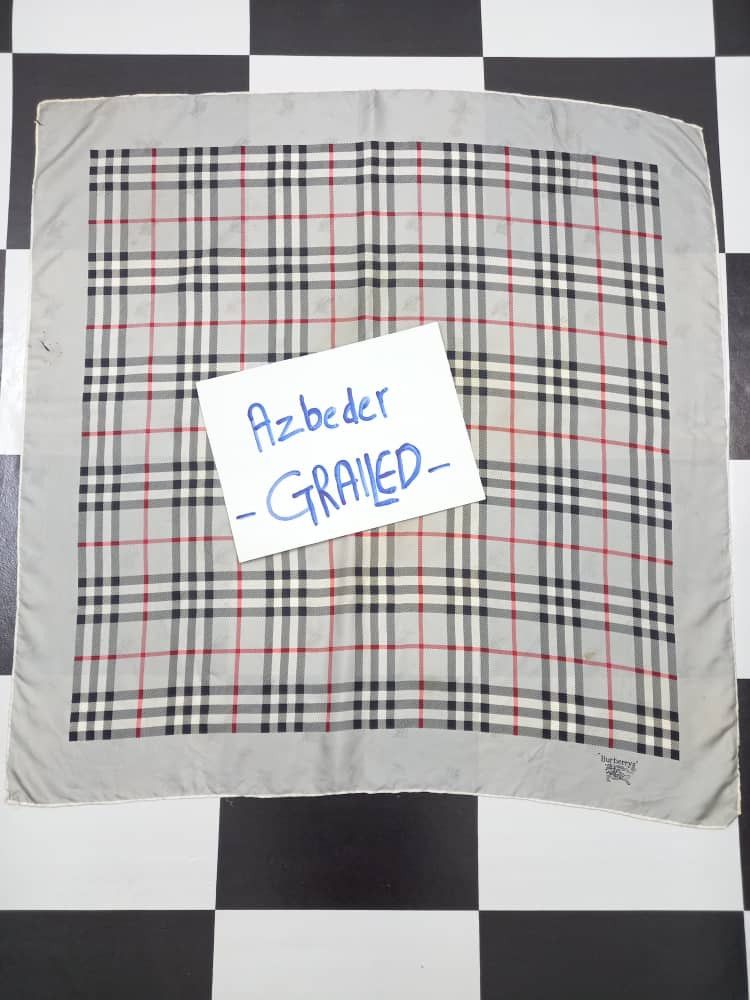 Burberry Prorsum Vintage Burberry Prorsum Silk Scarf Size ONE SIZE - 1 Thumbnail