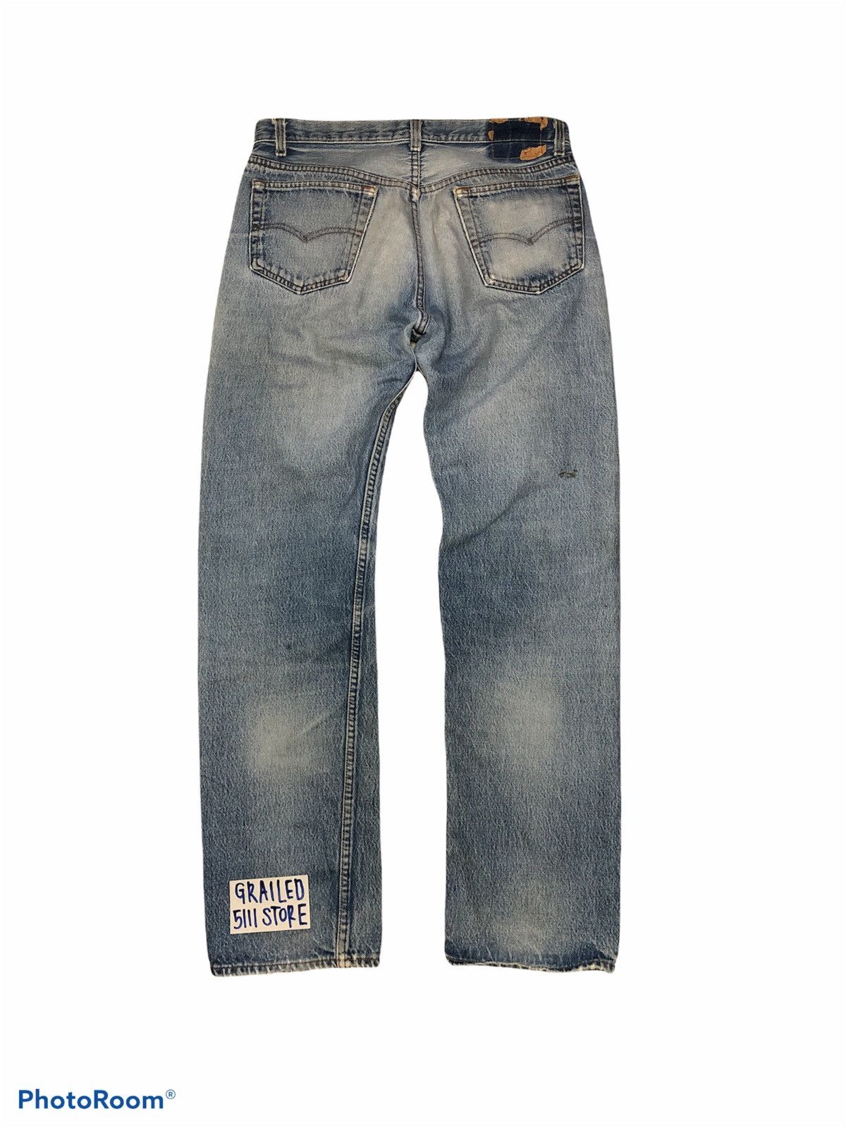 Levi's VTG LEVIS 501 DISTRESSED KURT COBAIN Size US 33 - 3 Thumbnail