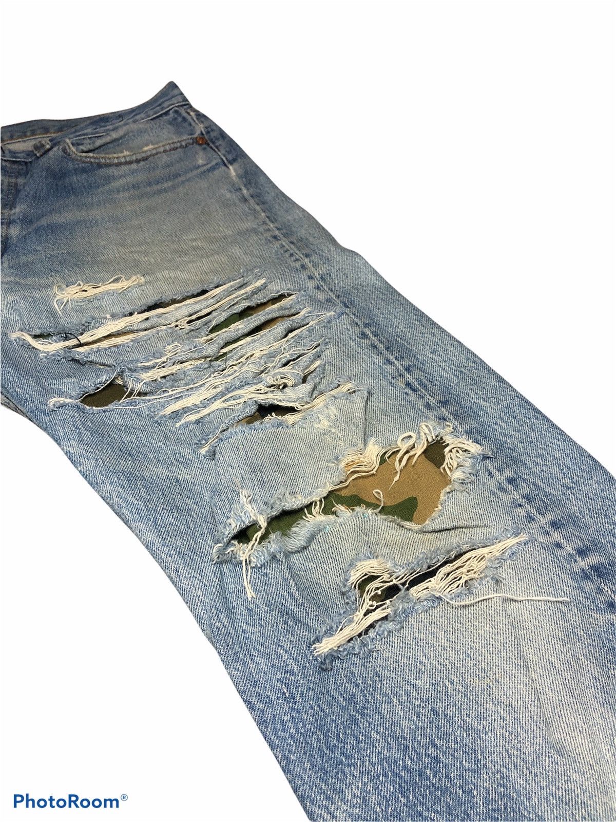 Levi's VTG LEVIS 501 DISTRESSED KURT COBAIN Size US 33 - 4 Thumbnail