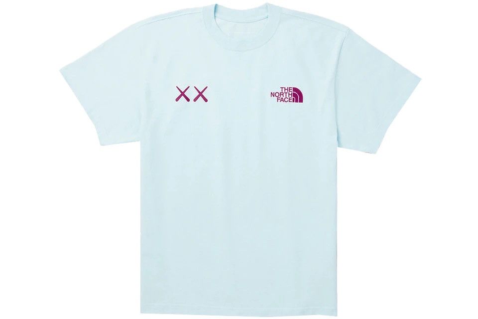 Kaws × The North Face KAWS x The North Face Tee Ice Blue Size US S / EU 44-46 / 1 - 1 Thumbnail