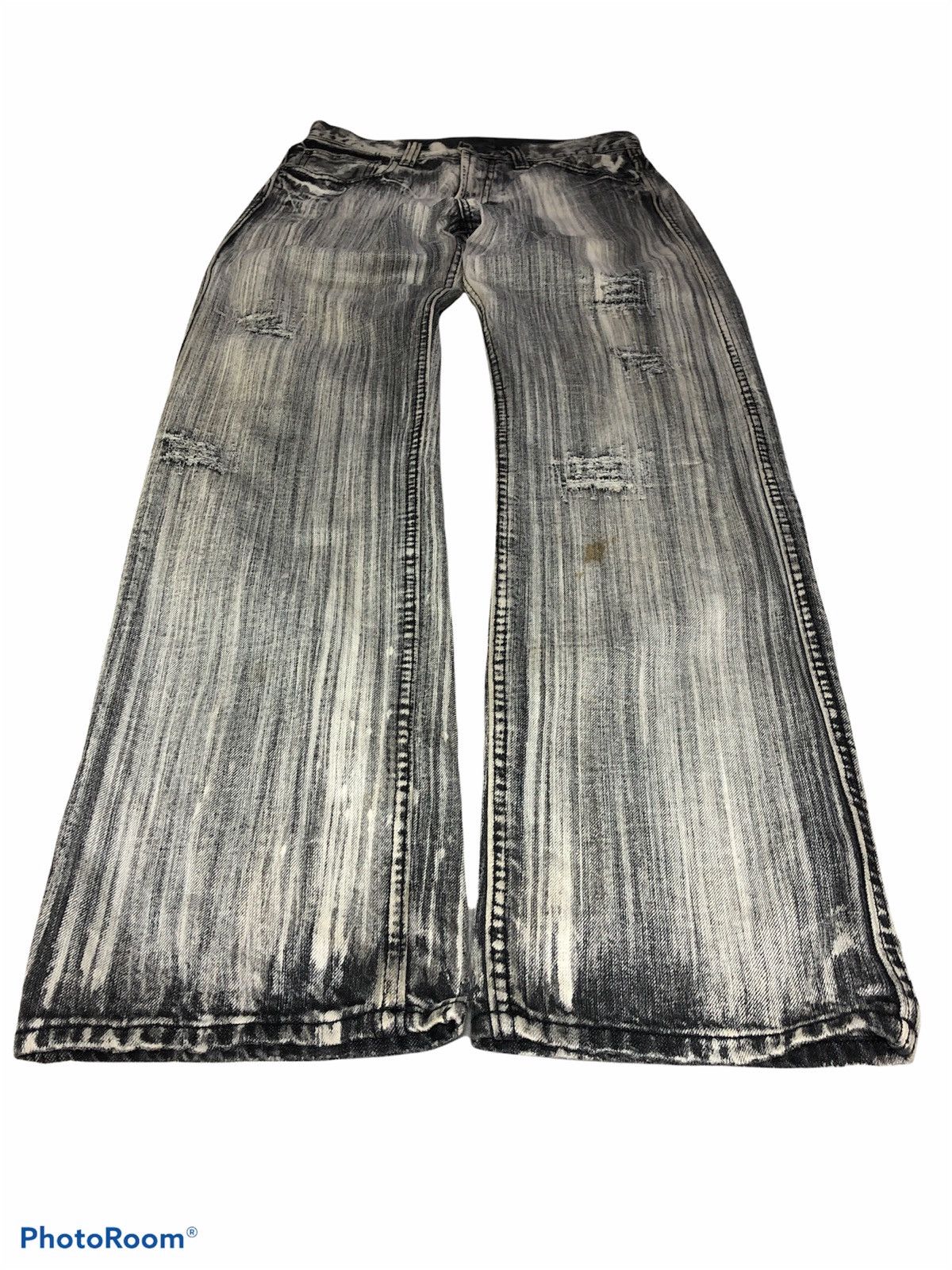 Japanese Brand JAPANESSE BRAND DISTRESSED DENIM Size US 30 / EU 46 - 2 Thumbnail