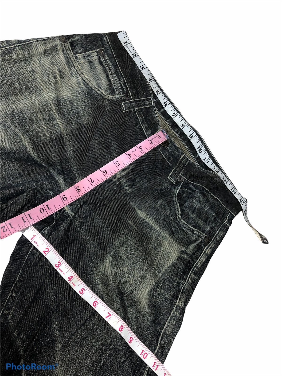 Black Label BACK NUMBER BLACK LABEL DISTRESSED DENIM Size US 31 - 6 Thumbnail
