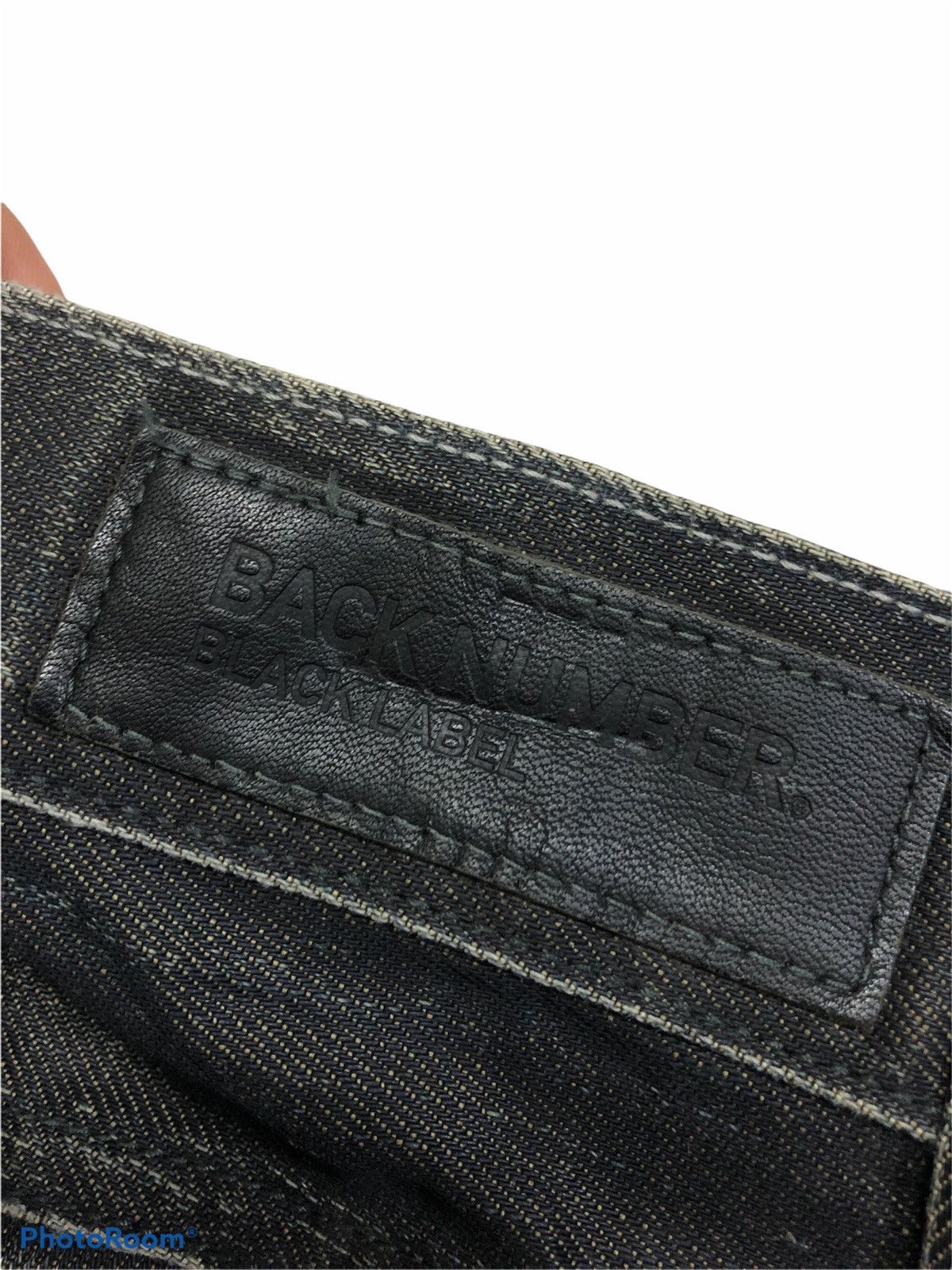 Black Label BACK NUMBER BLACK LABEL DISTRESSED DENIM Size US 31 - 4 Thumbnail