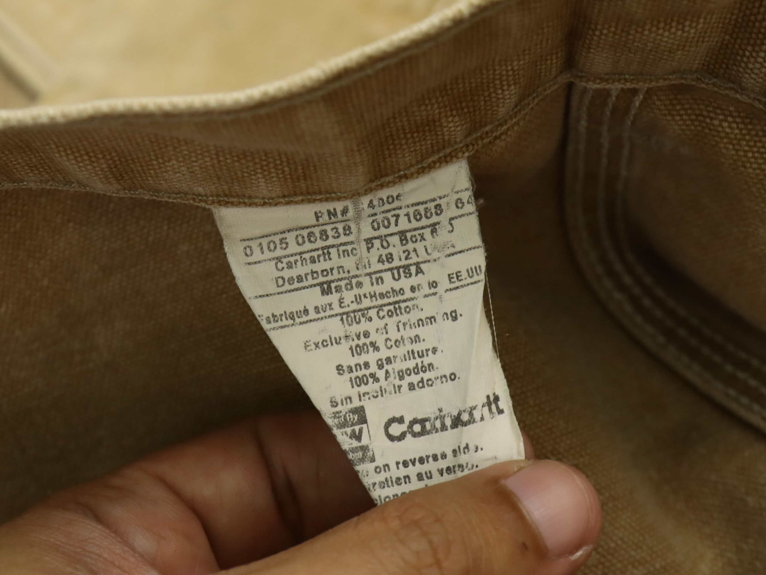 Carhartt Vintage Carhartt Double Knee Work Cargo Carpenter Pant Size US 36 / EU 52 - 23 Thumbnail
