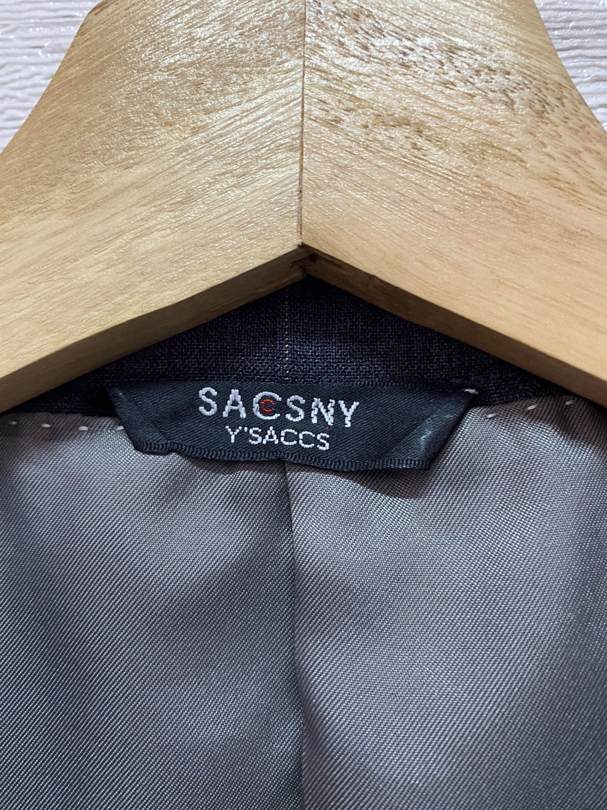Y's × Y's for Men × Yohji Yamamoto 🔥YOHJI YAMAMOTO ICONIC Y'SACCS BUTTON GREY LUXURY COAT Size US S / EU 44-46 / 1 - 10 Thumbnail