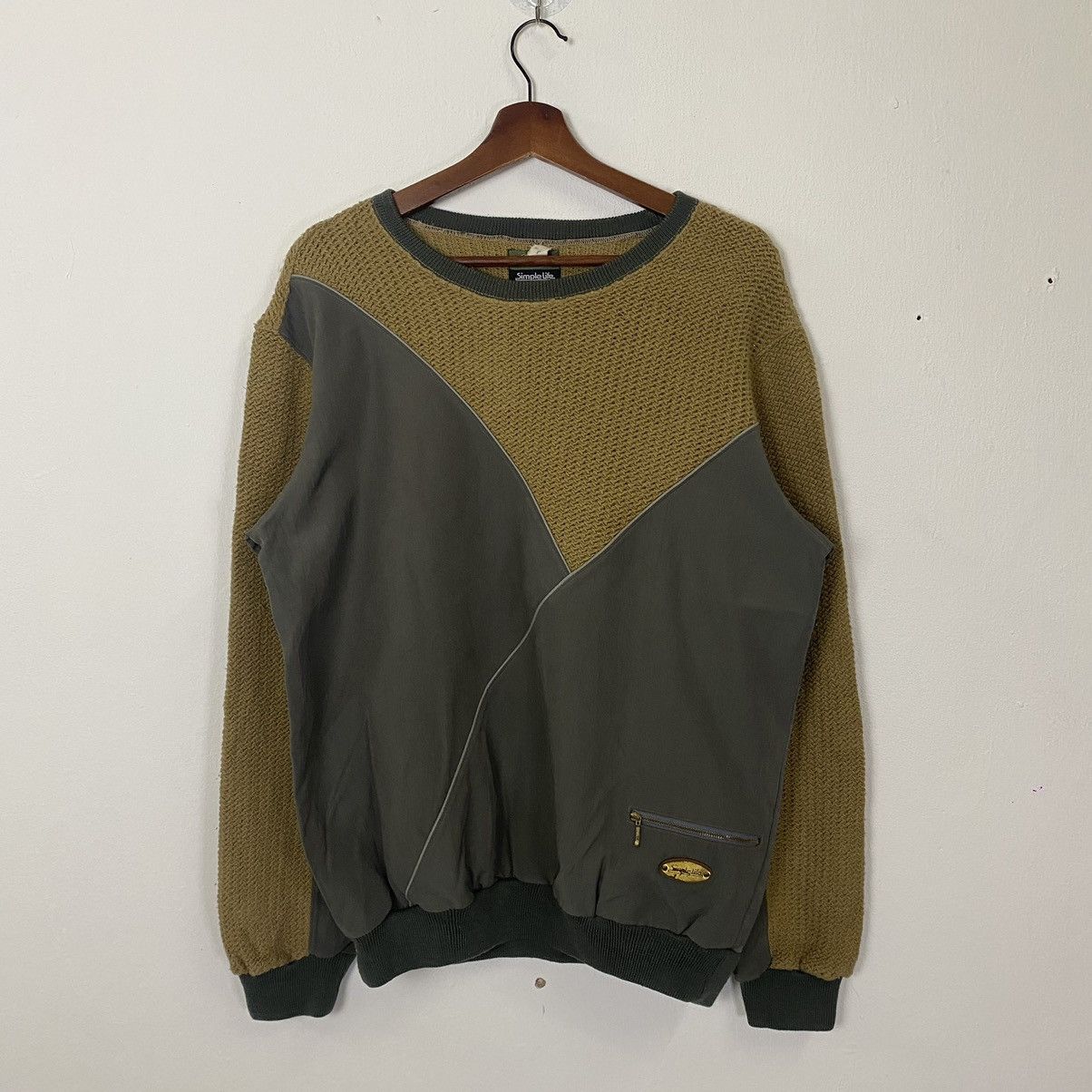 Aran Isles Knitwear Vintage Simple Life Cable Knitwear Sweatshirt Size US L / EU 52-54 / 3 - 1 Thumbnail