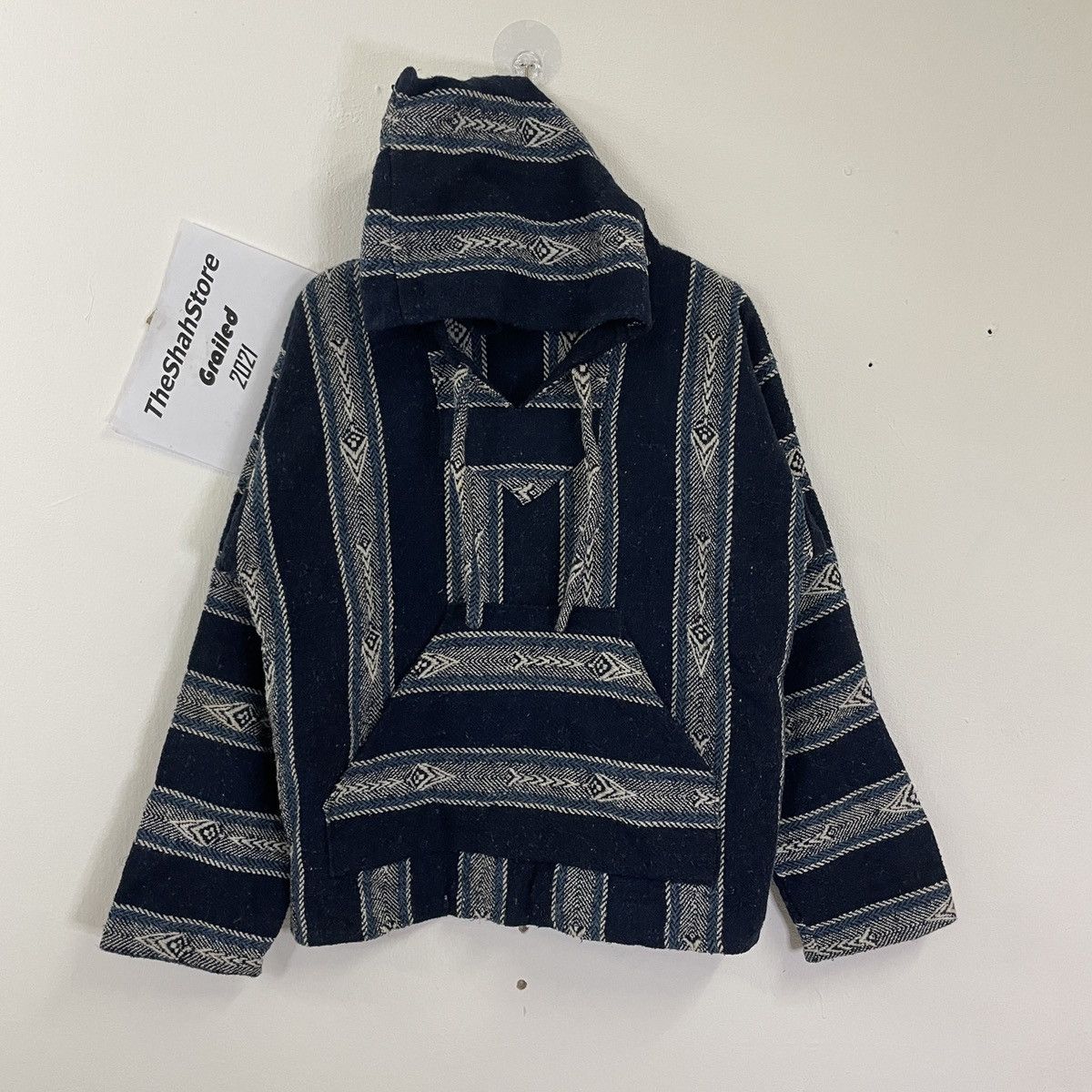Other Vintage Unbranded Wool Hoodie Jacket Size US L / EU 52-54 / 3 - 1 Thumbnail