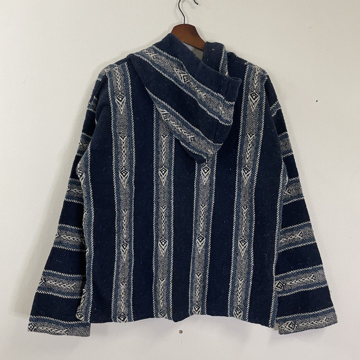 Other Vintage Unbranded Wool Hoodie Jacket Size US L / EU 52-54 / 3 - 6 Thumbnail