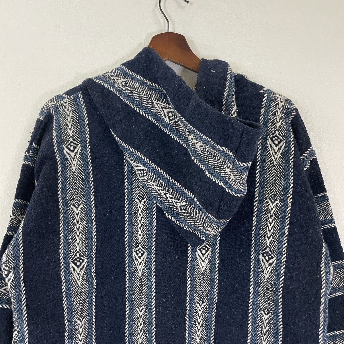 Other Vintage Unbranded Wool Hoodie Jacket Size US L / EU 52-54 / 3 - 9 Thumbnail