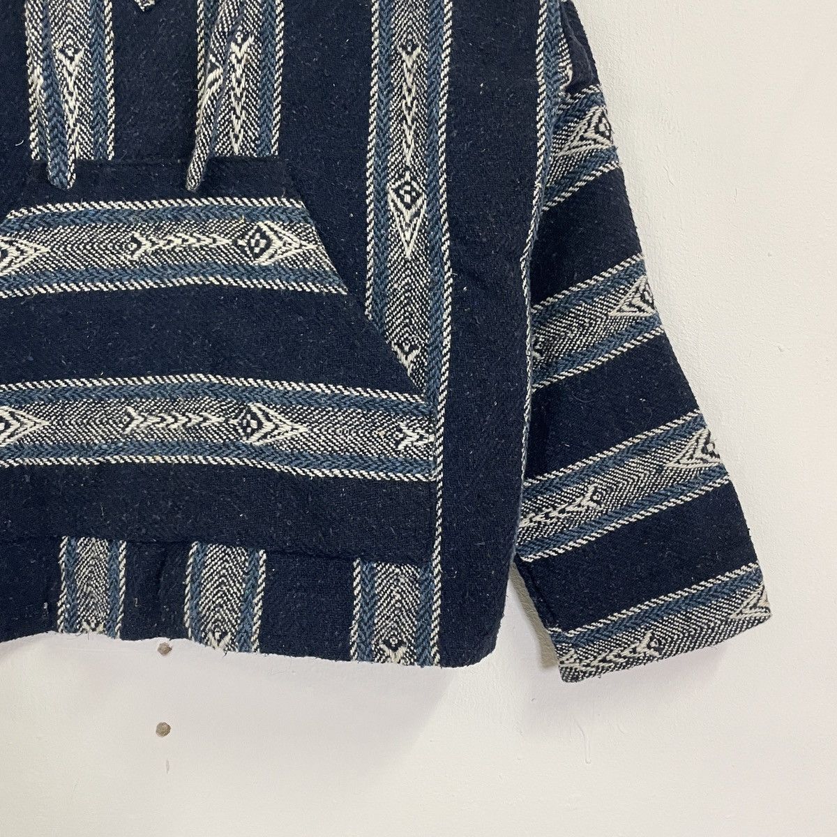 Other Vintage Unbranded Wool Hoodie Jacket Size US L / EU 52-54 / 3 - 3 Thumbnail