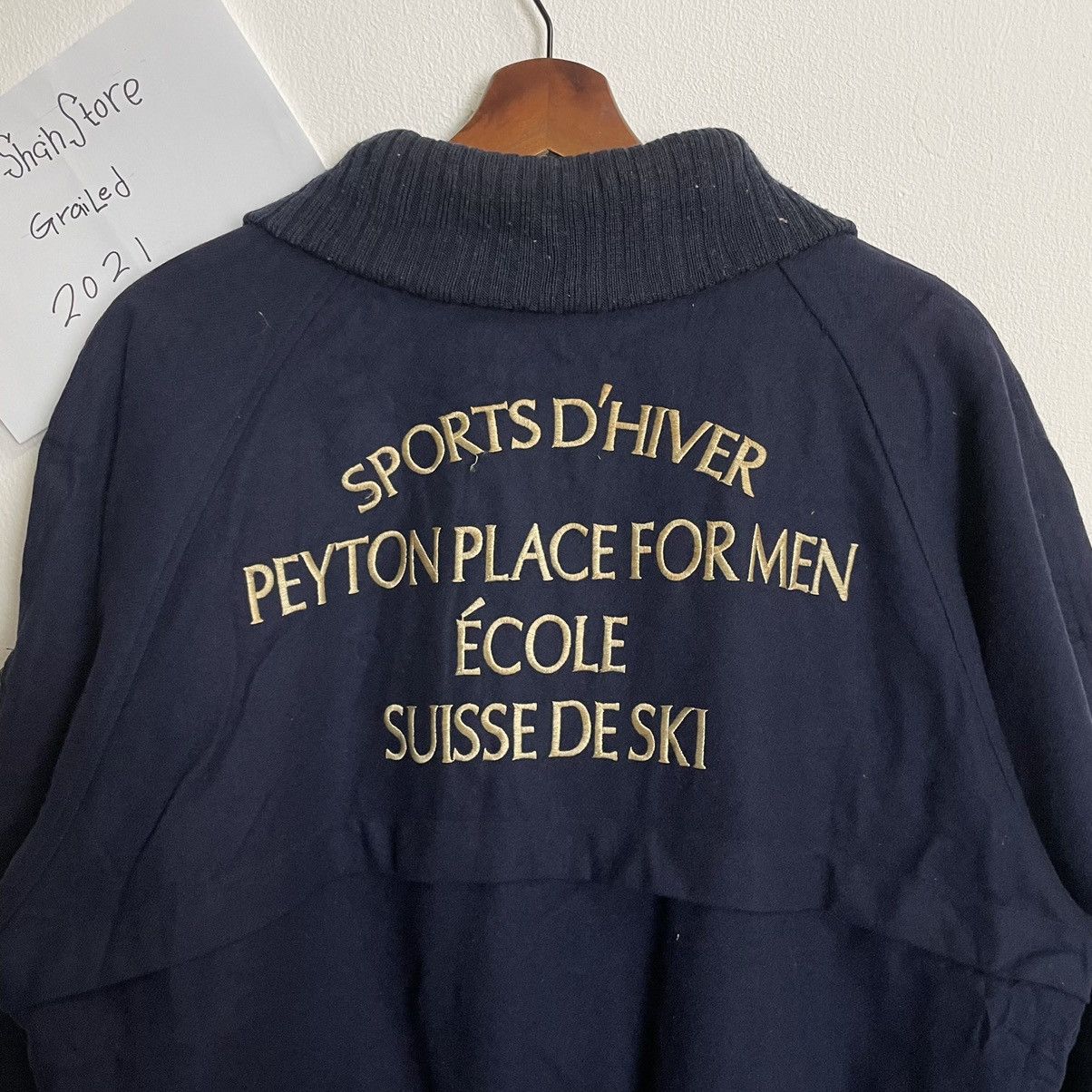PPFM Vintage PPFM Embroidery Big Logo Reversable Wool Jacket Size US L / EU 52-54 / 3 - 4 Thumbnail
