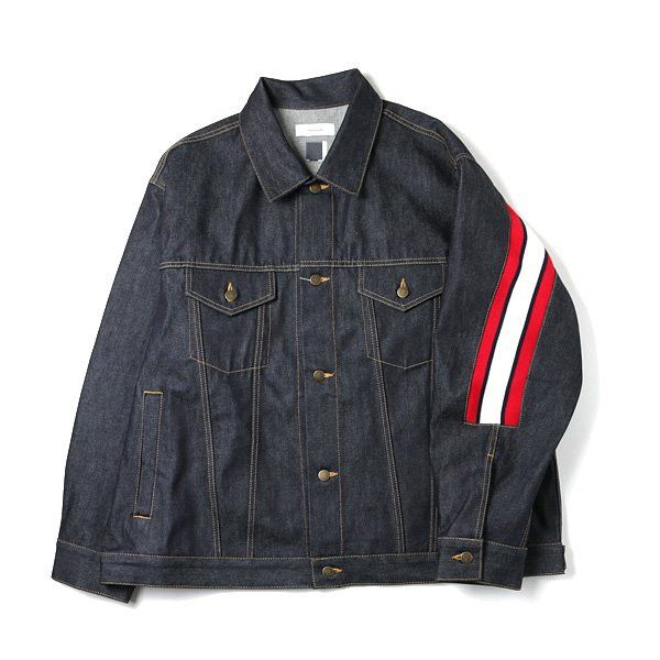 Facetasm Ribbed Denim Jacket | Grailed