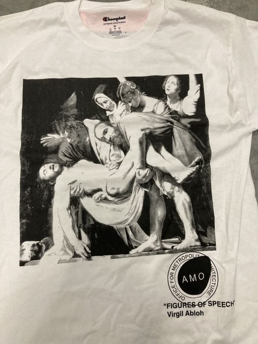 Virgil Abloh x MCA Figures of Speech FOS Tee White