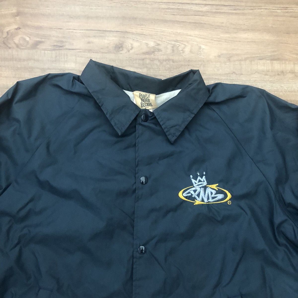 Vintage 90’s PNB Nation ‘People Never Believe’ Coach Jacket Size US XL / EU 56 / 4 - 3 Thumbnail