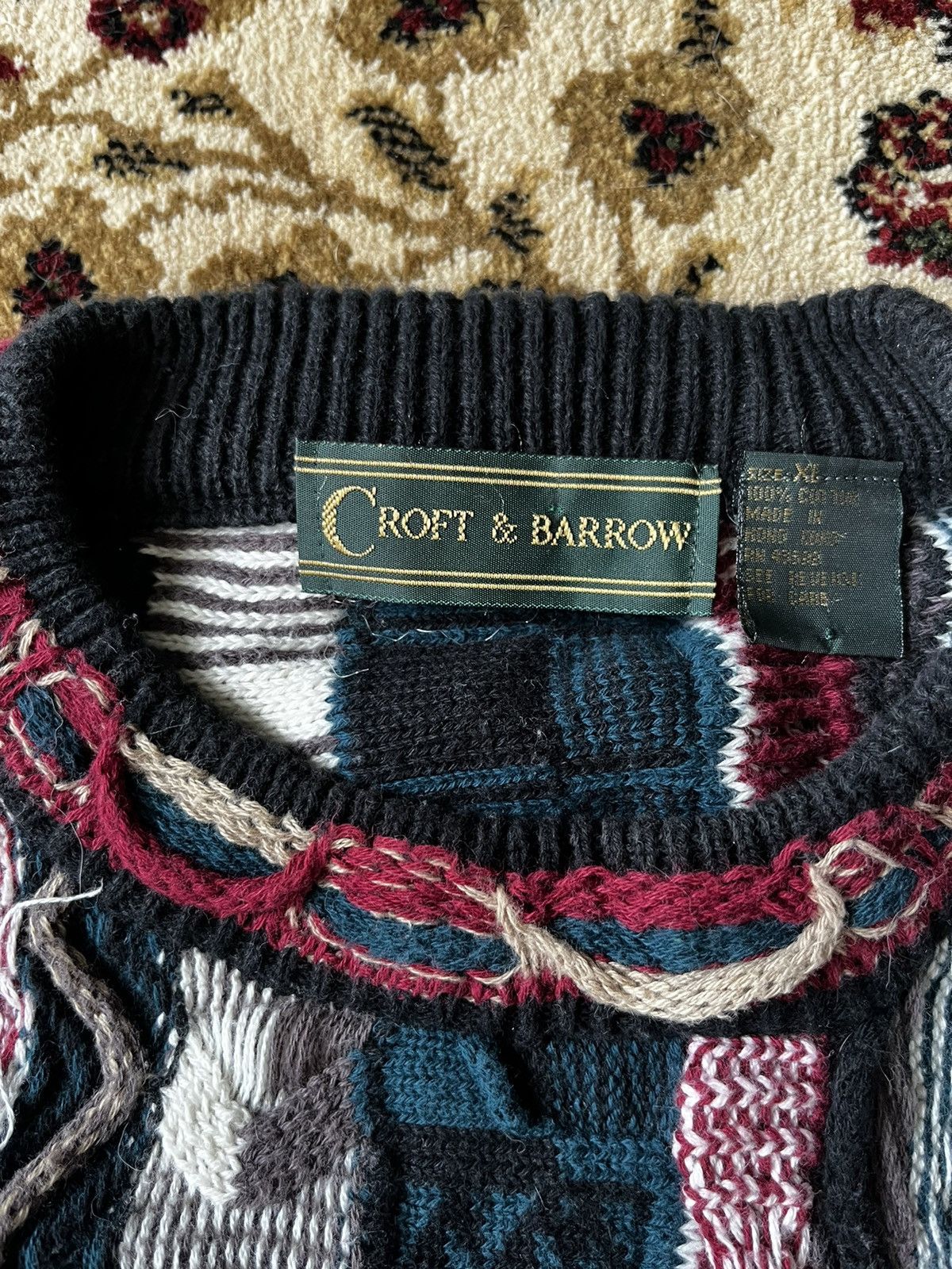 Coogi × Croft & Barrow Vintage x Classic Coogi Sweater | Grailed