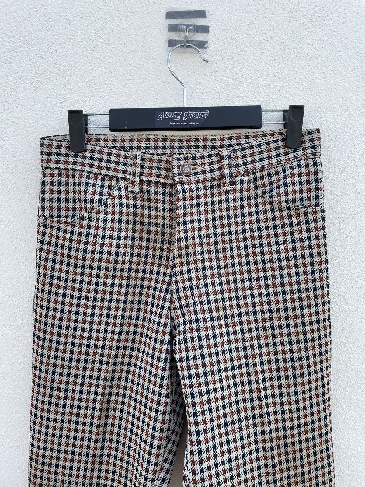 Edwin × If Six Was Nine × Vintage Edwin Checked Jeans Size US 29 - 2 Thumbnail