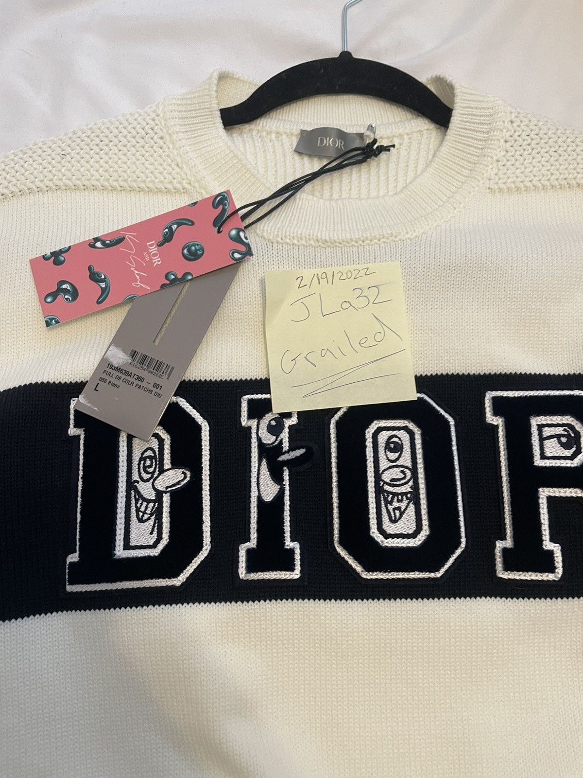 Dior Dior x Kenny Scharf Knit Sweater | Grailed