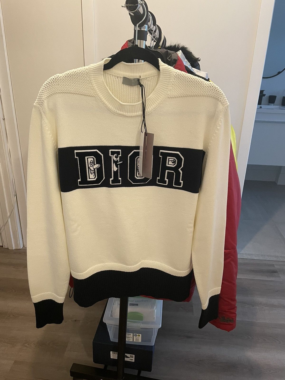 Dior x Kenny Scharf Knit Sweater