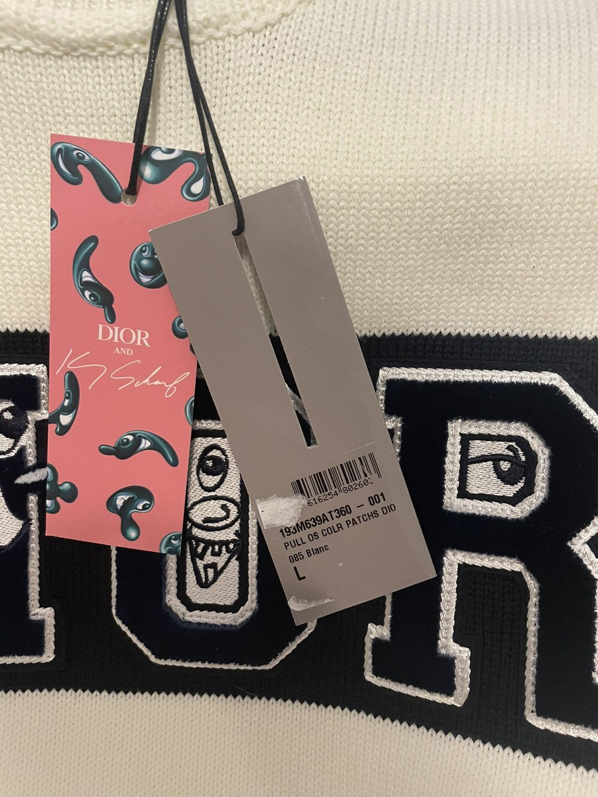Dior Dior x Kenny Scharf Knit Sweater Size US L / EU 52-54 / 3 - 3 Thumbnail