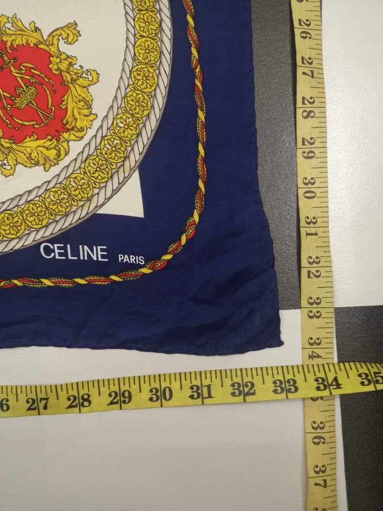 Celine Celine Paris Silk Scarf Size ONE SIZE - 7 Thumbnail