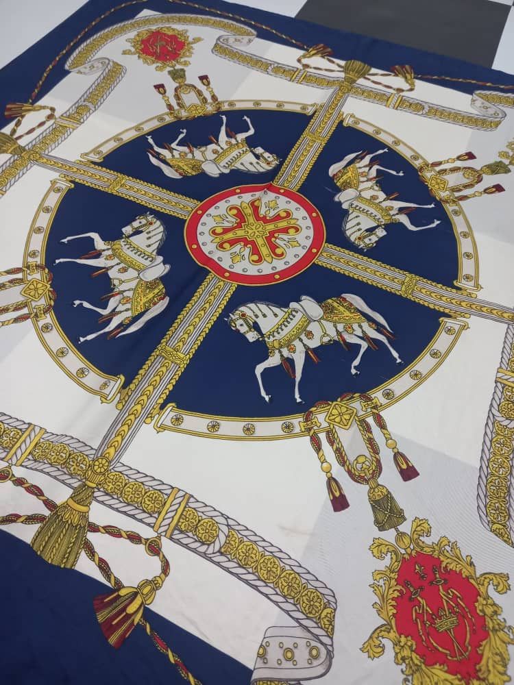 Celine Celine Paris Silk Scarf Size ONE SIZE - 2 Thumbnail