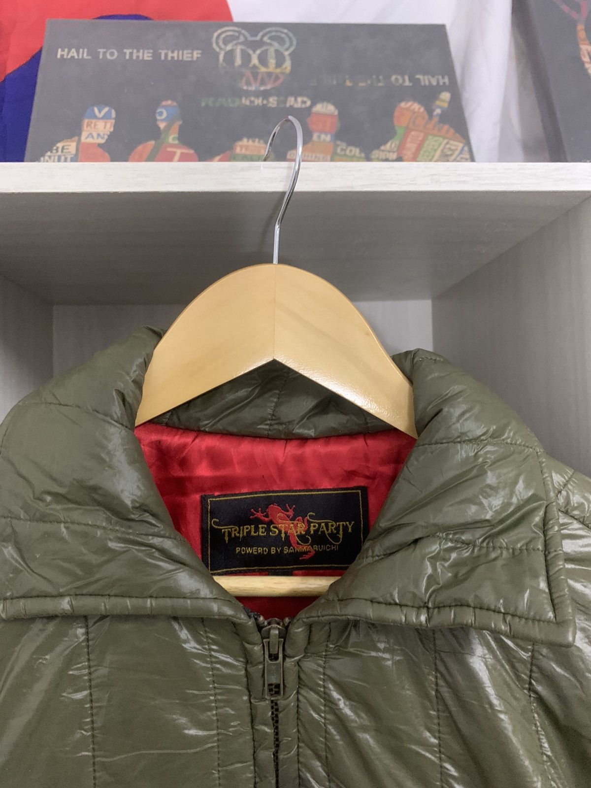 Japanese Brand Distress Embroidery Gecco AirForce Ryogoku Base Jacket Size US XL / EU 56 / 4 - 4 Thumbnail