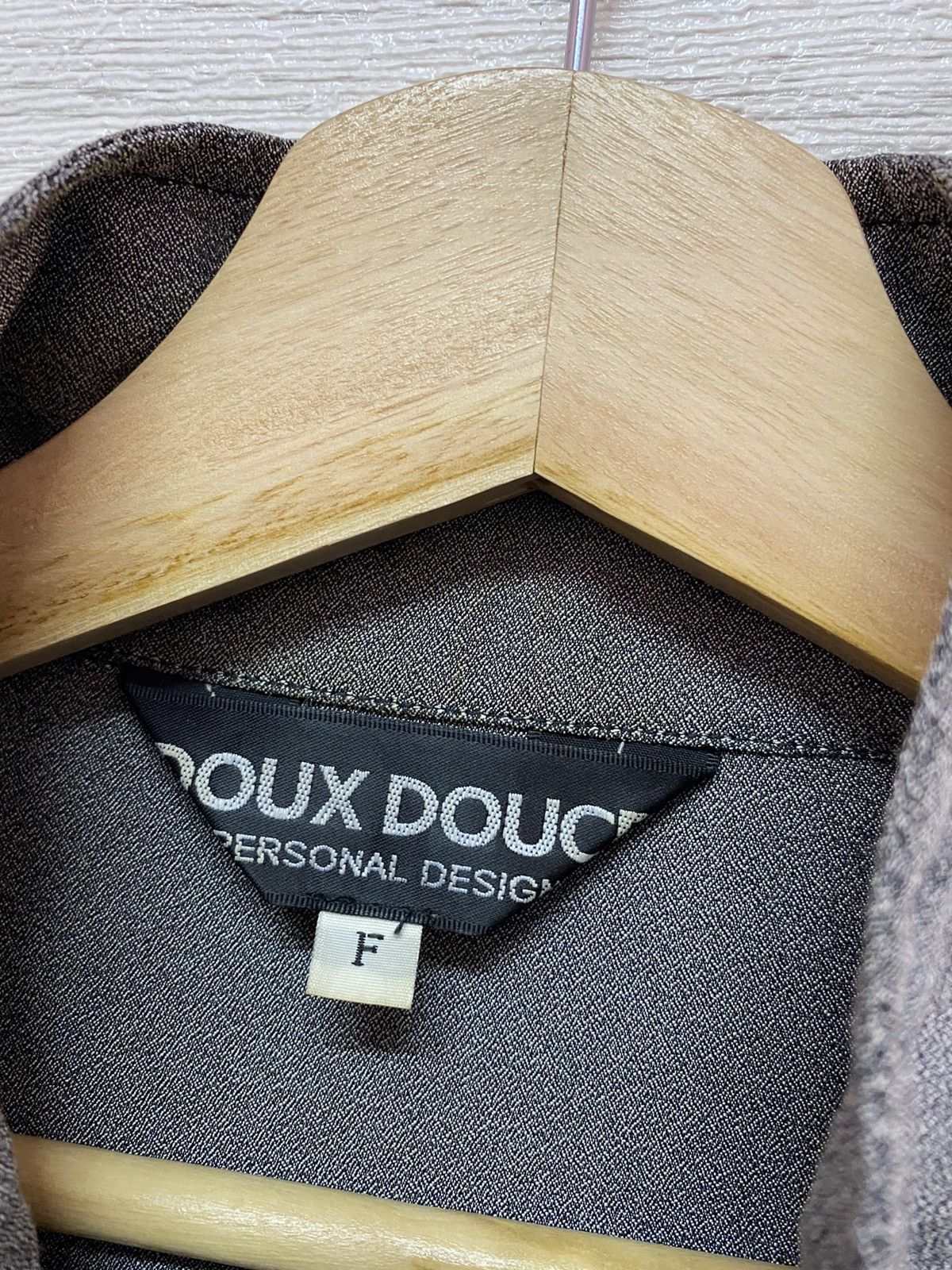 If Six Was Nine 🔥DOUX DOUCE INDIVIDUAL DESIGNER ZIPPER SHORTSLEEVE SHIRT Size US L / EU 52-54 / 3 - 9 Thumbnail