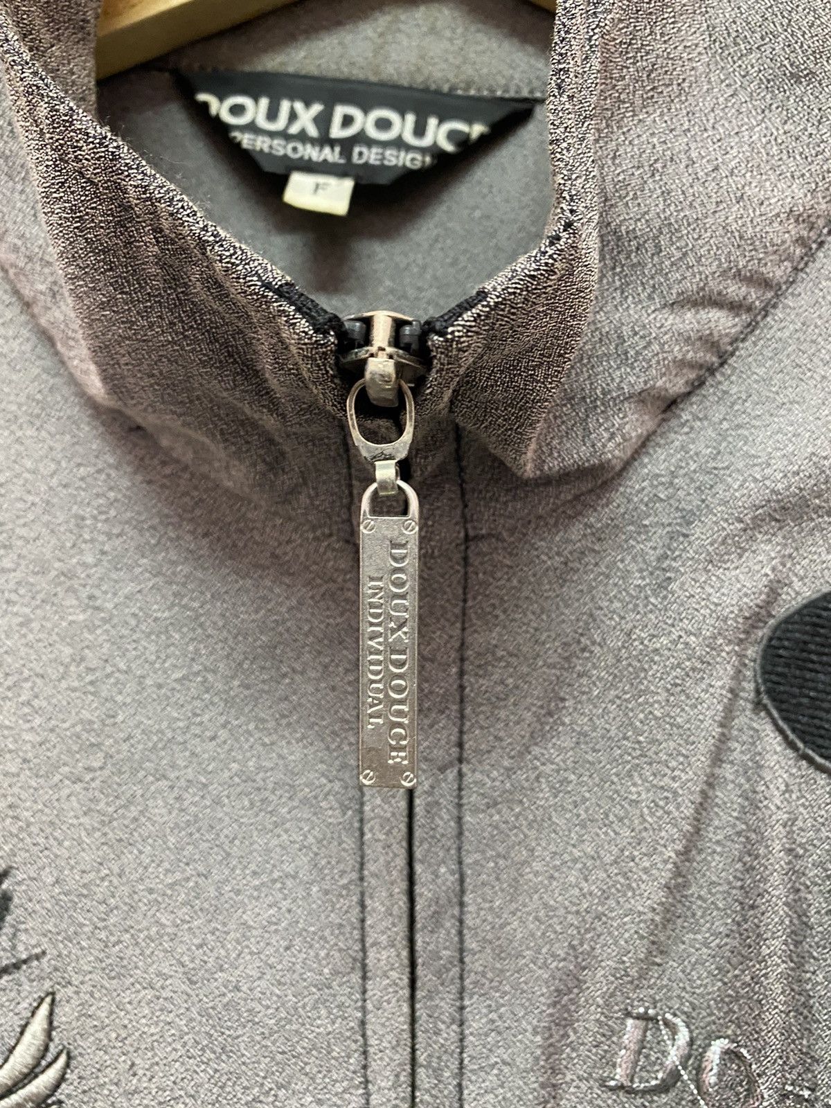If Six Was Nine 🔥DOUX DOUCE INDIVIDUAL DESIGNER ZIPPER SHORTSLEEVE SHIRT Size US L / EU 52-54 / 3 - 8 Thumbnail