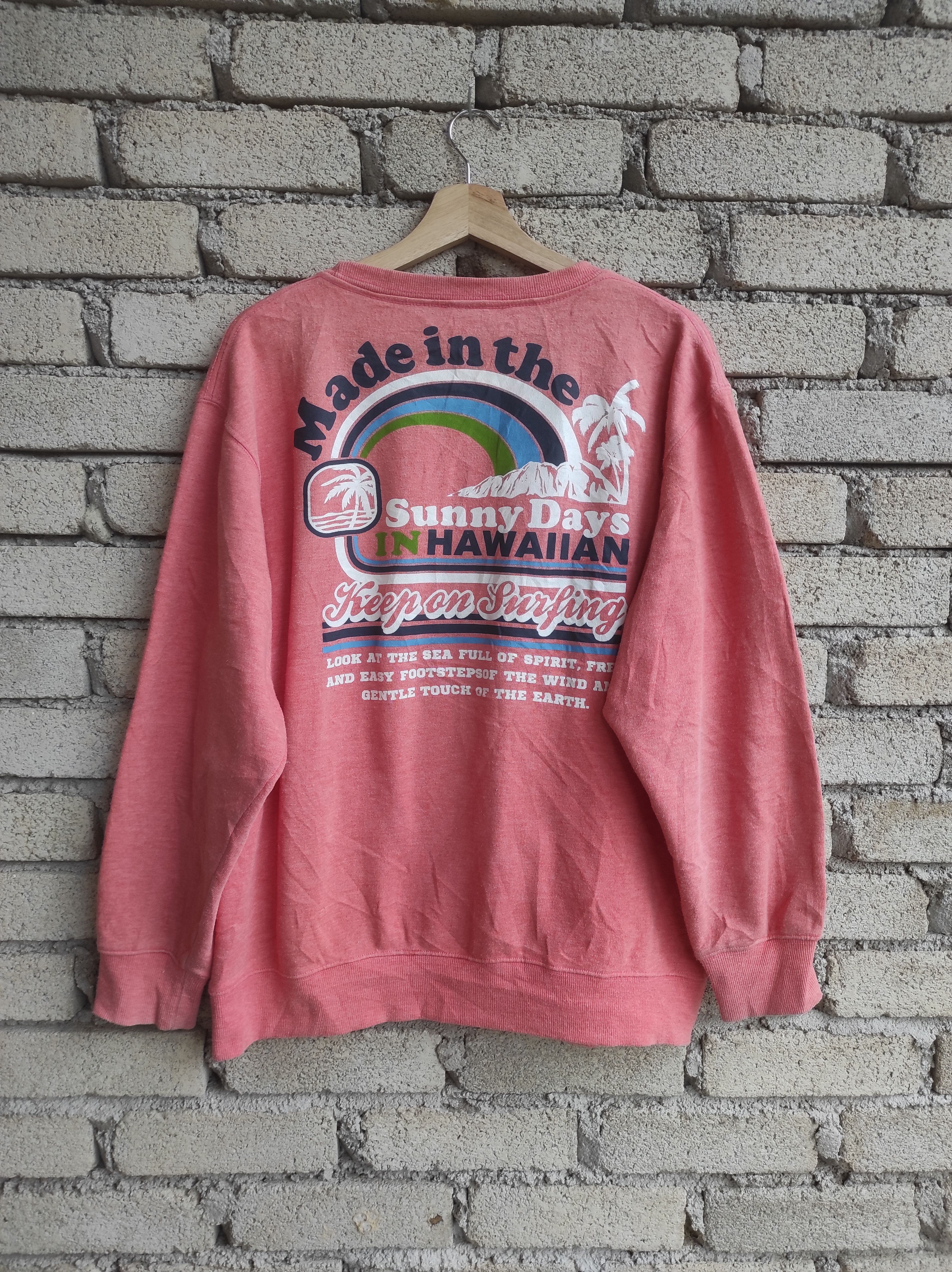 Life's a Beach × Vintage the surf gallery Hawaii hawaiian beach sweatshirt sweater Size US L / EU 52-54 / 3 - 1 Thumbnail